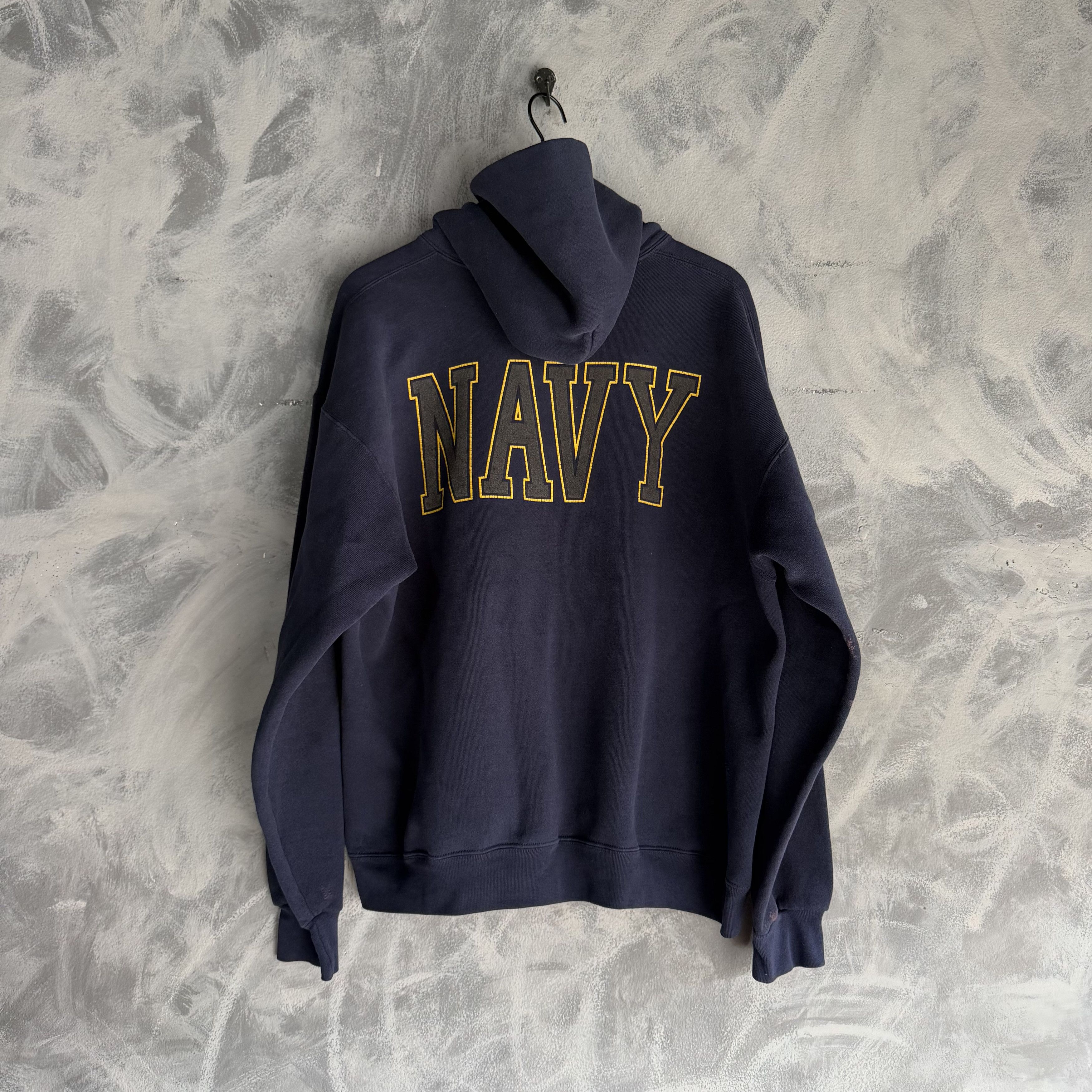 Soffe VTG Soffe Hoodie US Navy Pullover Graphic Sweatshirt USA Size US XL / EU 56 / 4 - 6 Thumbnail