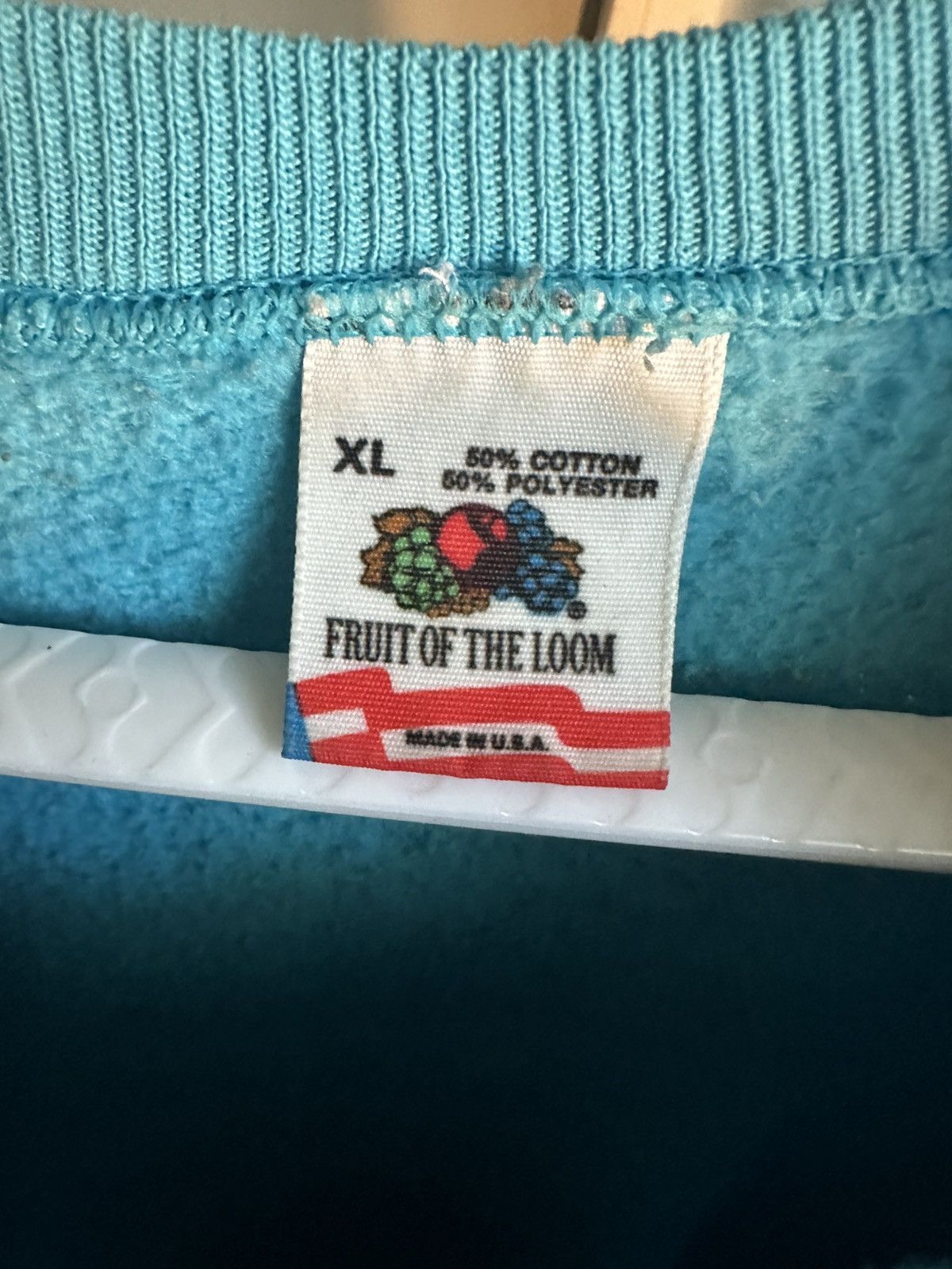 Fruit Of The Loom Vintage 1989 Marathon Sweatshirt Size US XL / EU 56 / 4 - 4 Thumbnail