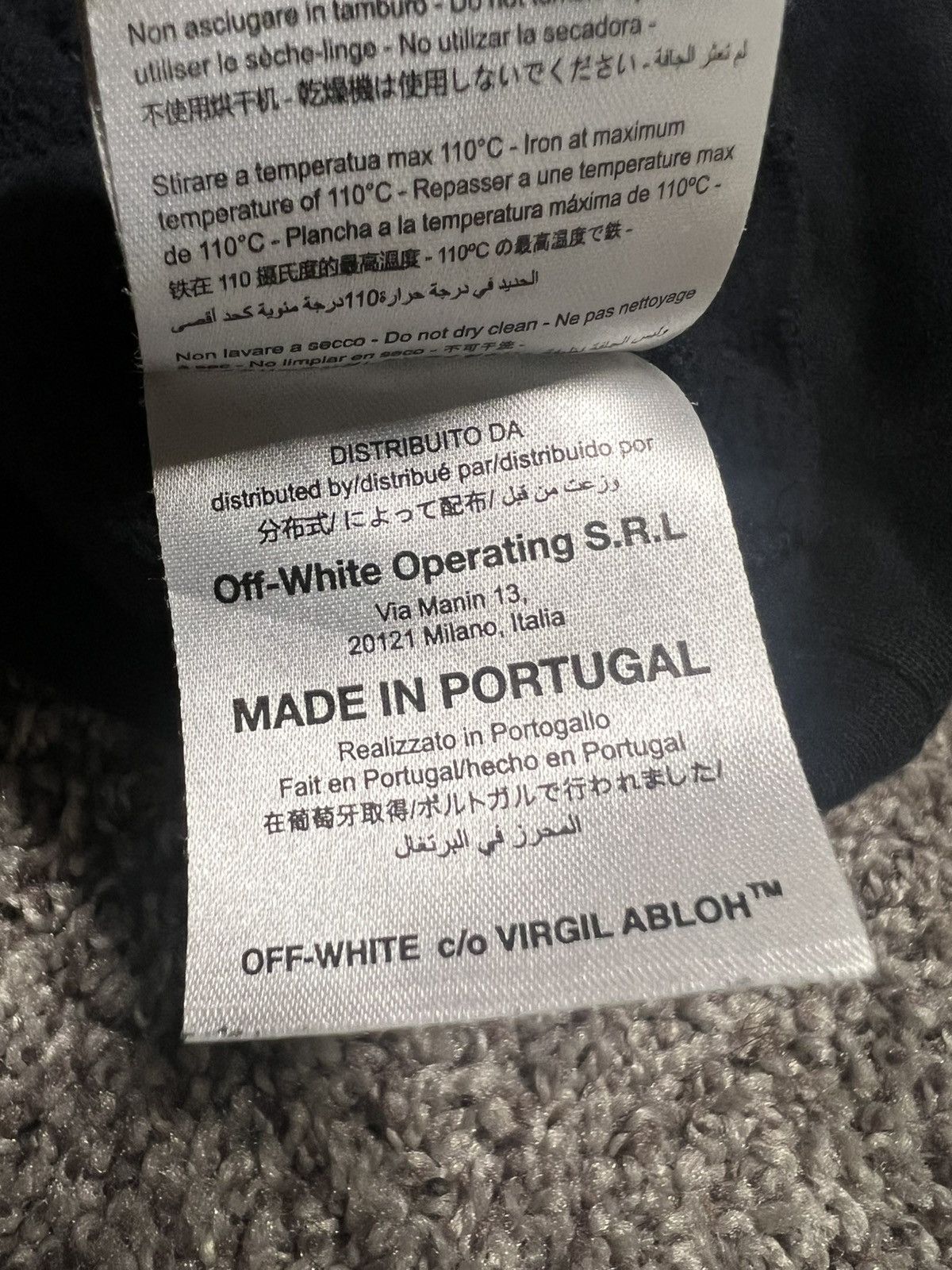 Off-White Off-White™ "Nebraska Cut Off" Diagonal Hoodie Size US S / EU 44-46 / 1 - 6 Thumbnail