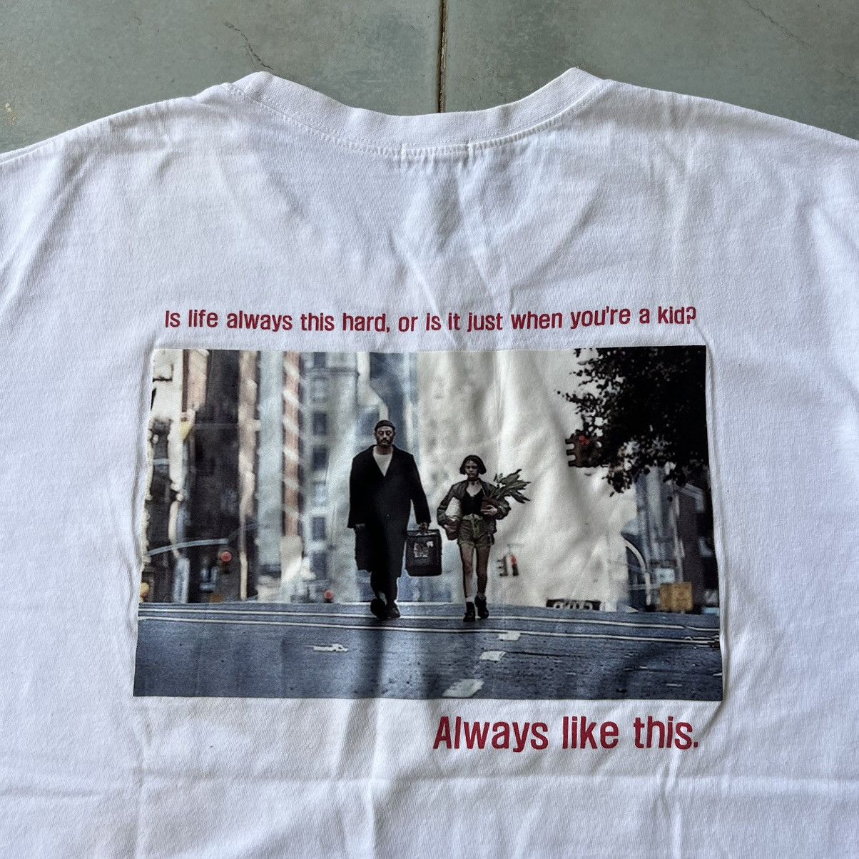 Vintage Vintage Y2k Leon The Professional Action Crime Movie Bootleg Size US L / EU 52-54 / 3 - 4 Thumbnail