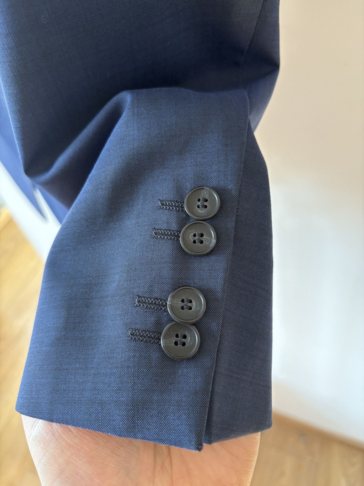 Designer × Hugo Boss Hugo Boss Aeron1/Hamen1 Men’s Suit – Navy Blue Size 40L - 7 Thumbnail
