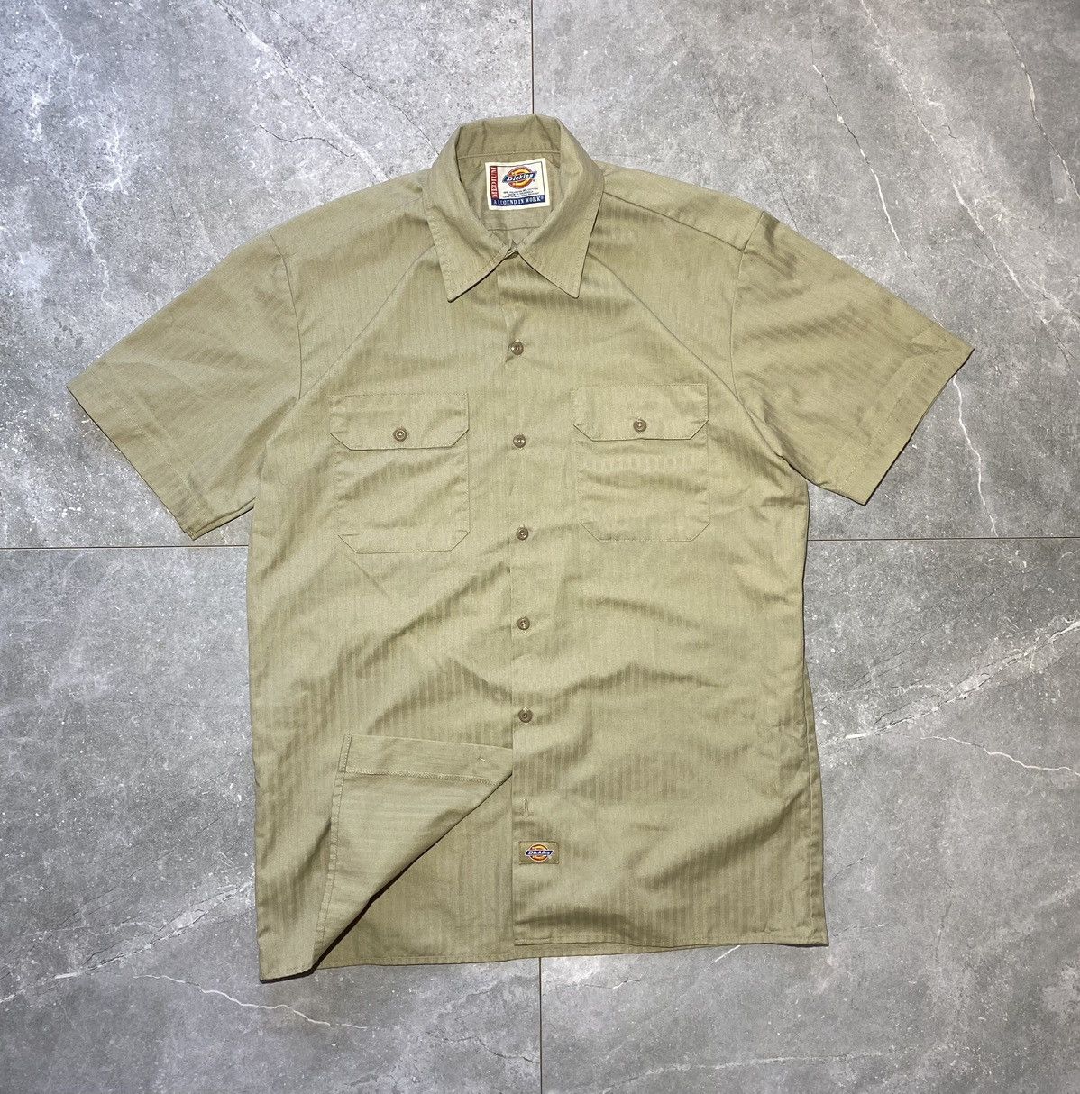 Dickies × Vintage Vintage Dickies Short Sleeve Work Shirt Size US M / EU 48-50 / 2 - 1 Thumbnail