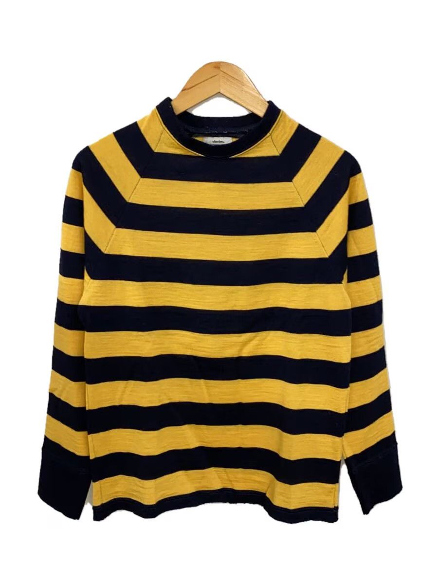 Visvim Striped Raglan Wool Knit Sweater Size US S / EU 44-46 / 1 - 1 Thumbnail