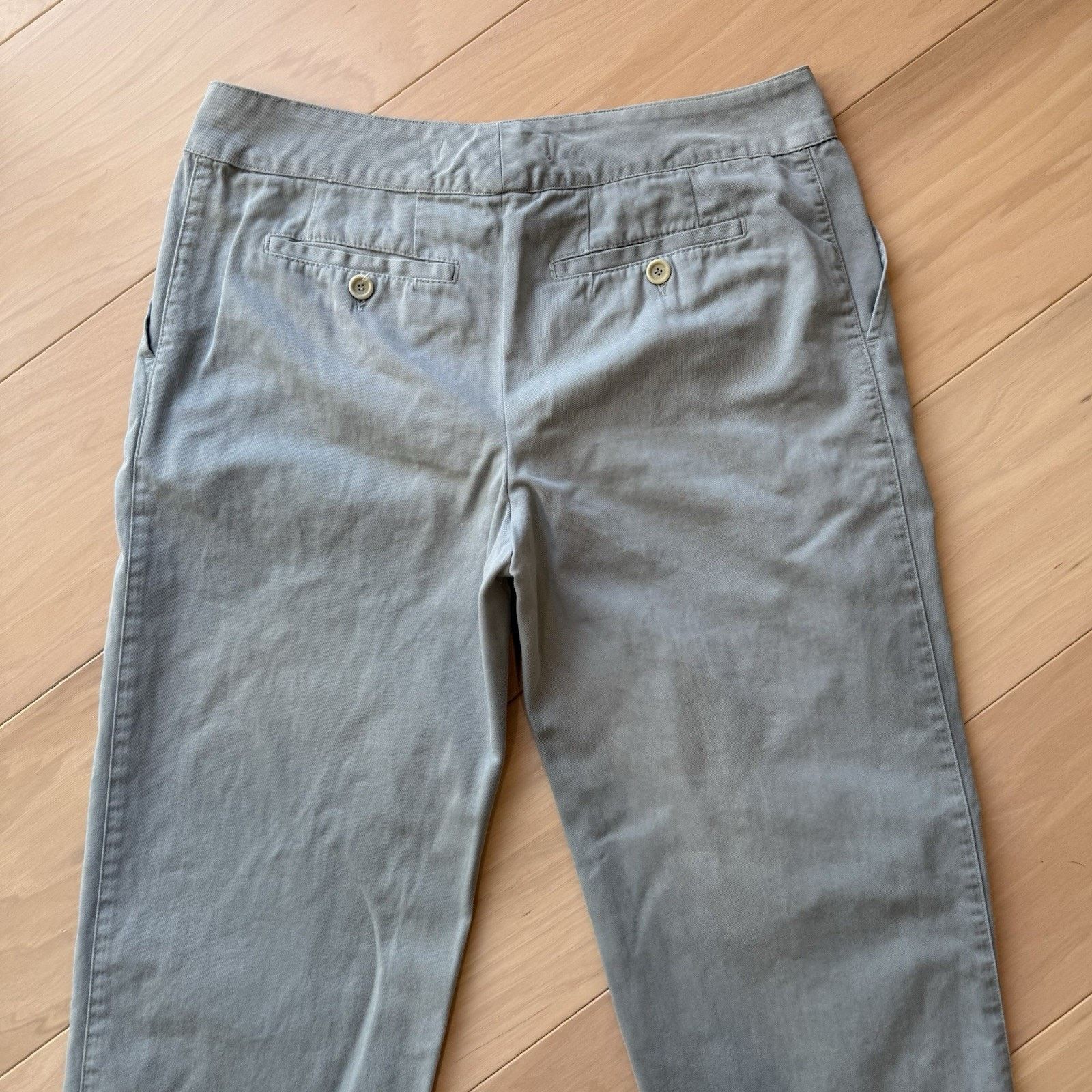 Marni Marni Pants Women's 30 Blue Cropped Chino Casual Minimalist Size 30" / US 8 / IT 44 - 9 Thumbnail