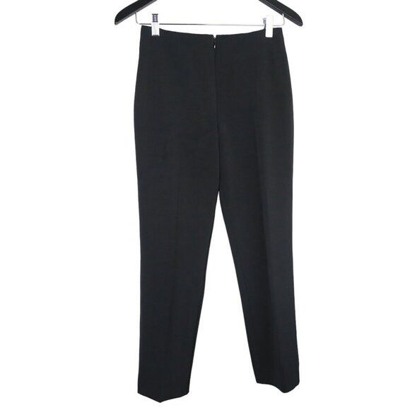 Joseph Ribkoff Joseph Ribkoff Crepe Pleated Front Black Dress Pants Size 2 Size 26" / US 2 / IT 38 - 1 Thumbnail