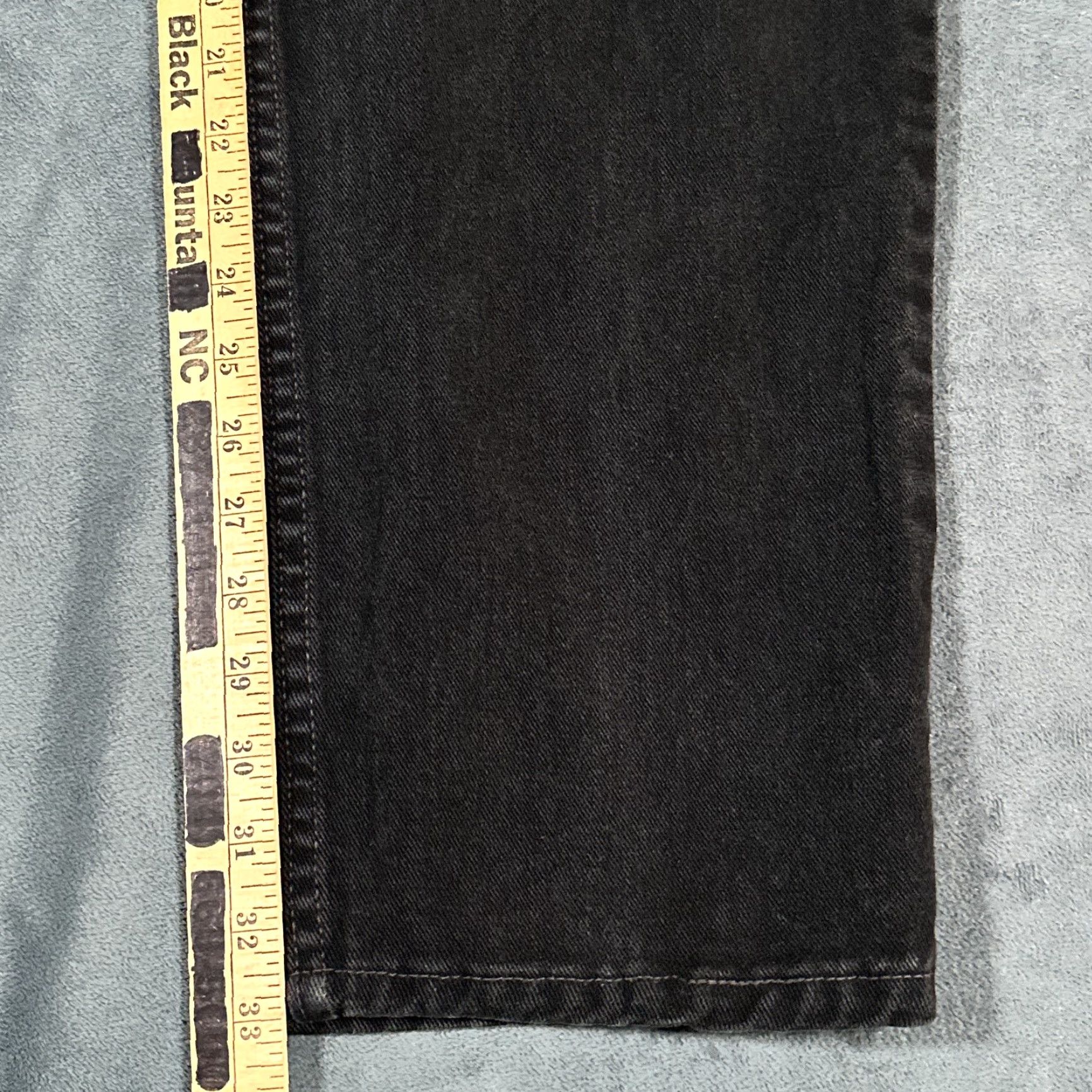 Levi's Levi's 550 Jeans Vintage Relaxed Fit Tapered Leg Denim Black 34x33 USA 90s Y2K 5-Pocket Design Men Size US 34 / EU 50 - 5 Thumbnail