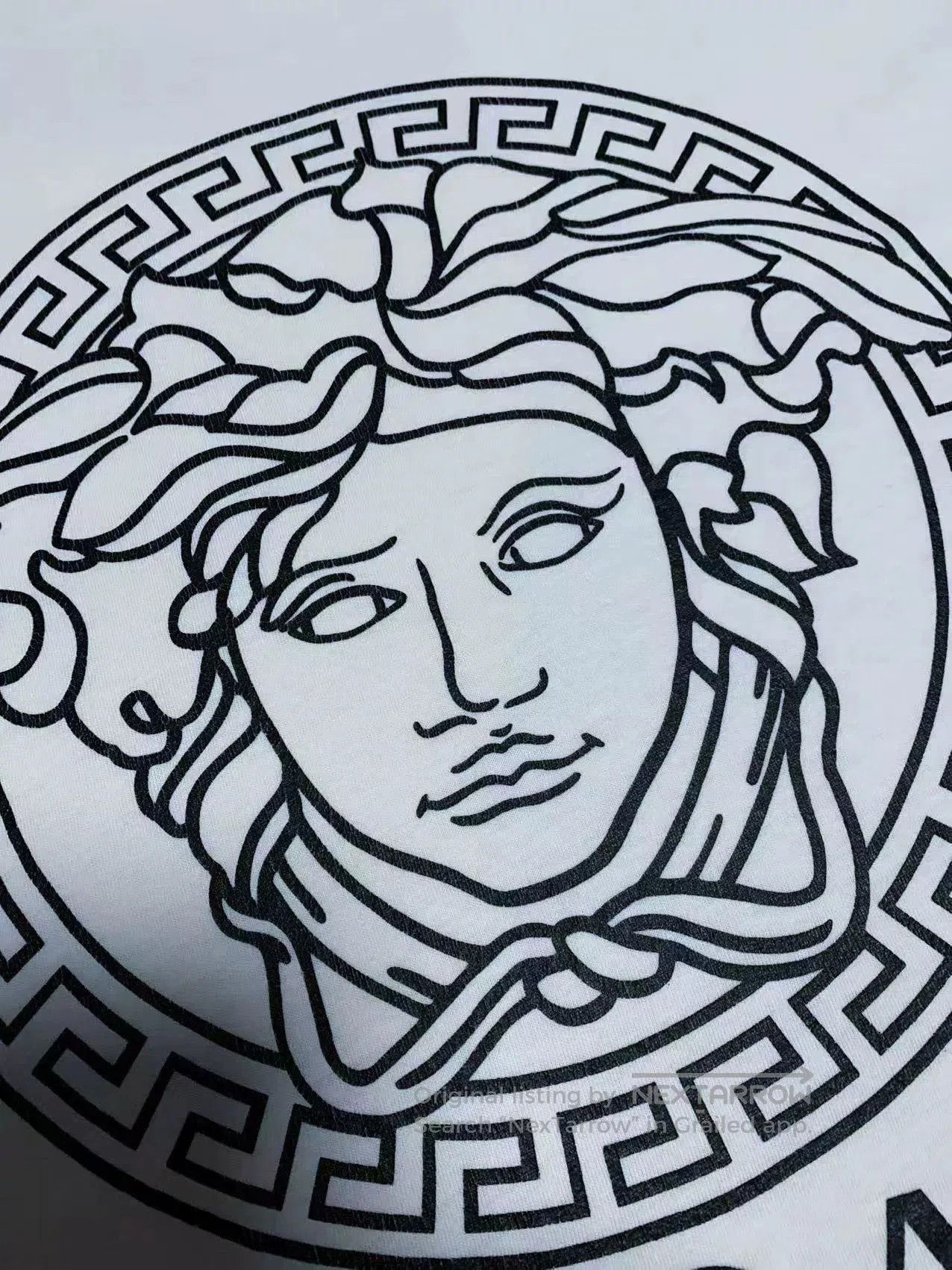 Japanese Brand Versace Men's Medusa Logo T-shirt. Size US M / EU 48-50 / 2 - 5 Thumbnail