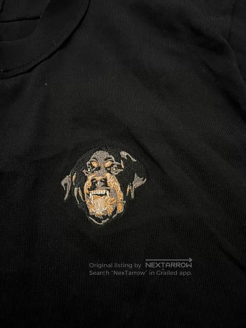 Givenchy Givenchy Black Dog Head Embroidered Knit Sweater Size US XL / EU 56 / 4 - 2 Thumbnail