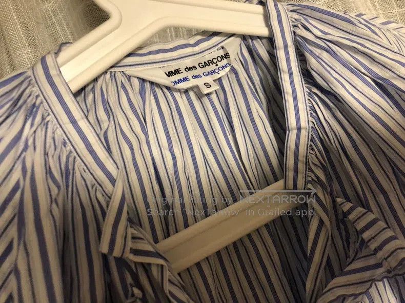 Comme des Garcons Comme Des Garcons Striped shirt blouse Size S / US 4 / IT 40 - 5 Thumbnail