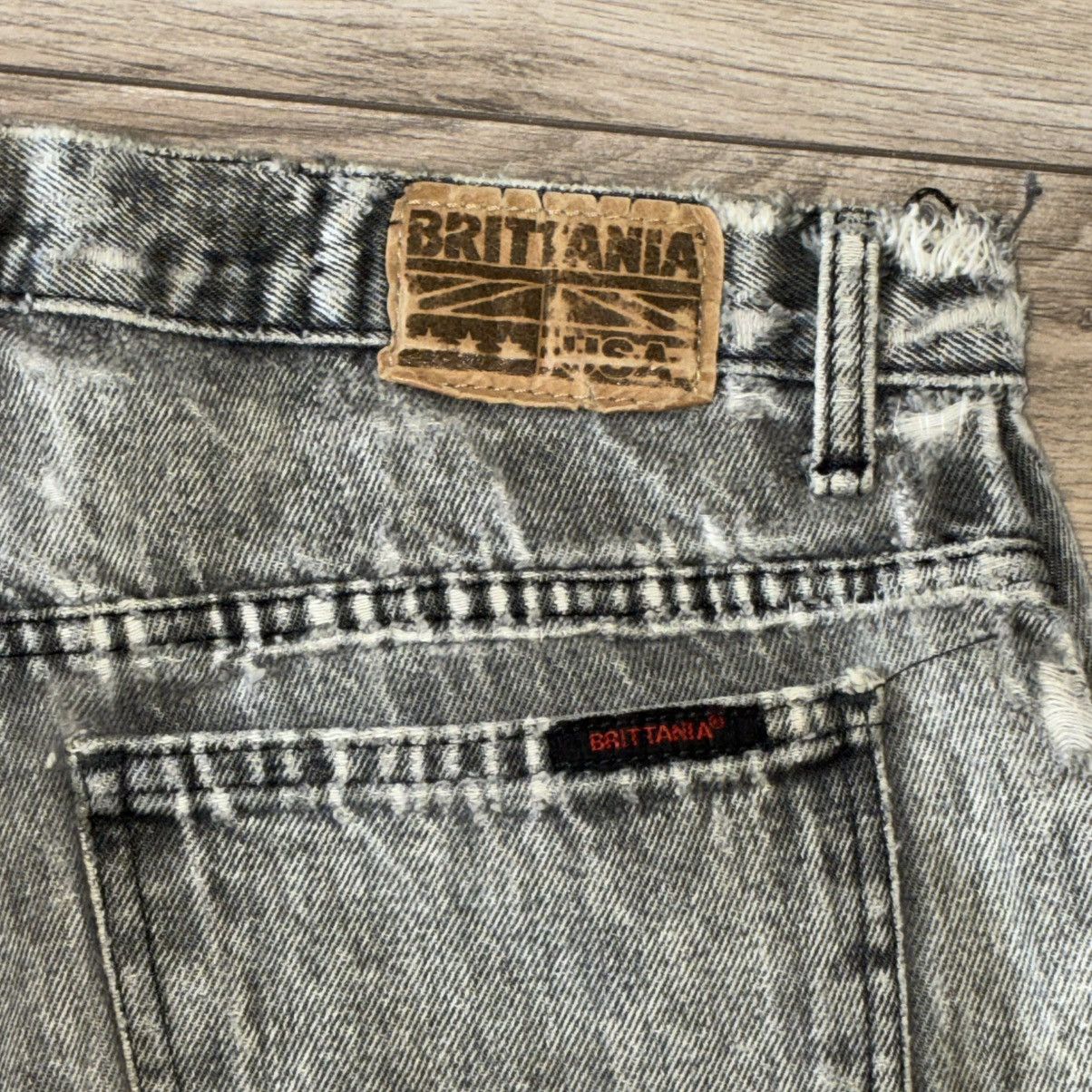 Other 80s 90s Brittania grey acid wash jeans Size US 30 / EU 46 - 3 Thumbnail