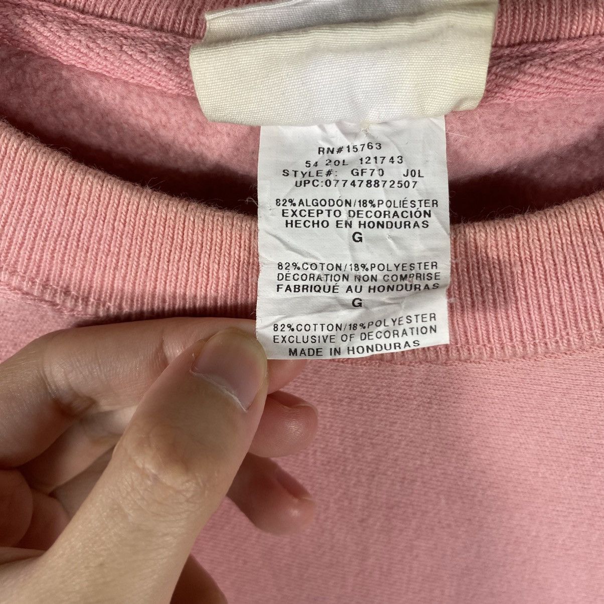 Champion Vintage 00's CHAMPION Reverse Weave Small Logo Sweatshirt Size US L / EU 52-54 / 3 - 7 Thumbnail