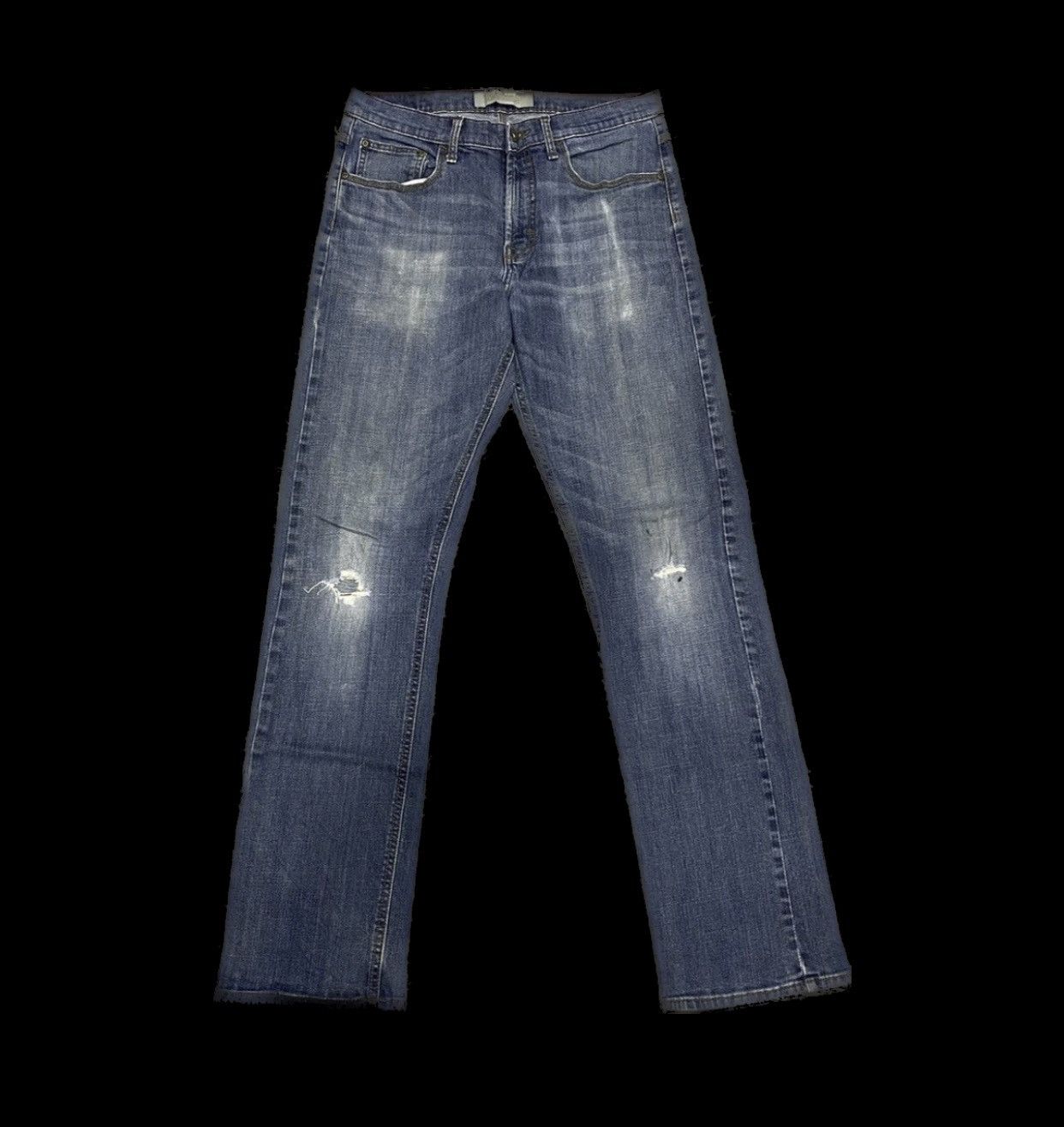Vintage × Wrangler Sickk☠️ Wrangler Slim Straight Washed Jeans 90s Size US 32 / EU 48 - 1 Thumbnail