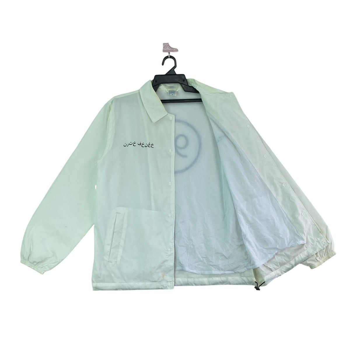 Vintage Vintage arabic word skateboarding style coach jacket Size US M / EU 48-50 / 2 - 3 Thumbnail