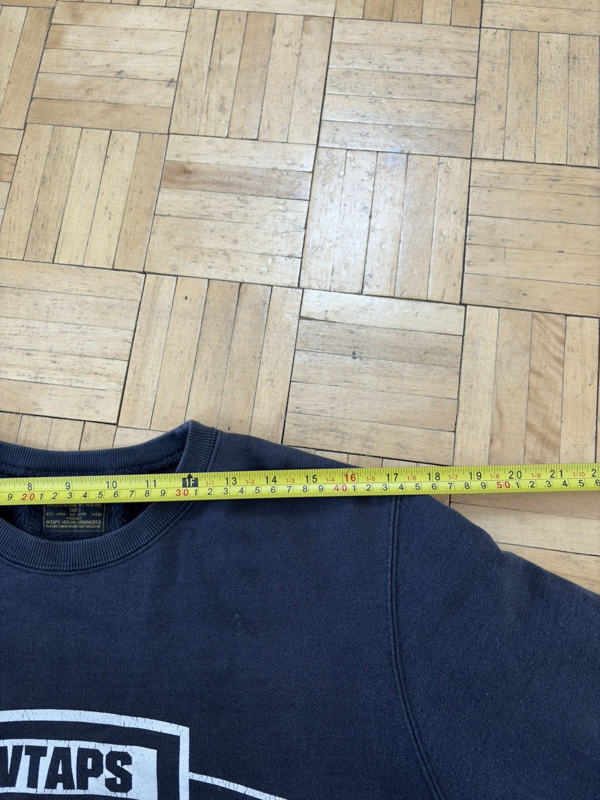 Wtaps Wtaps Made in Japan Fade Black Sweatshirt Size US M / EU 48-50 / 2 - 9 Thumbnail