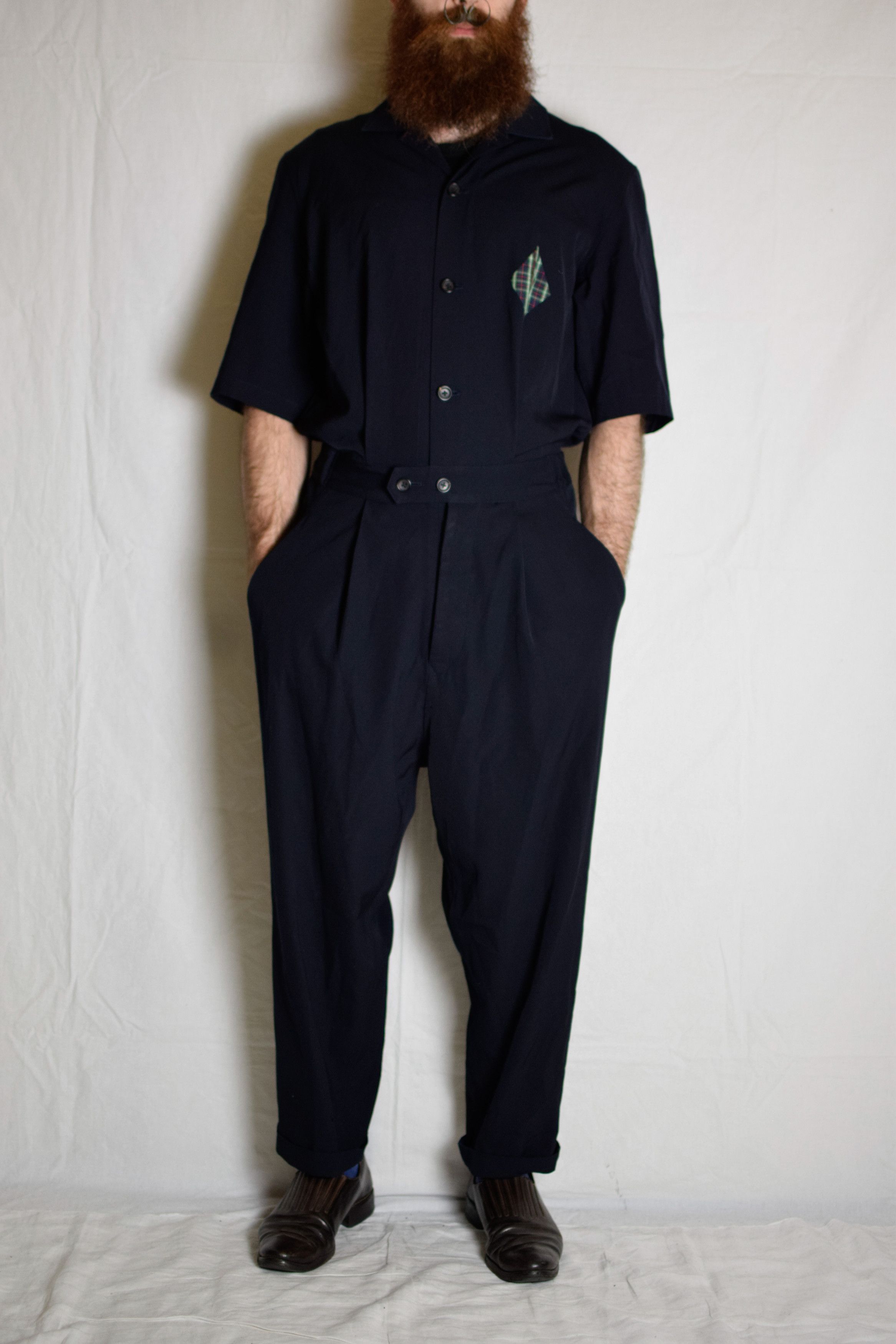 Yohji Yamamoto YYPH Archive Diamond Check Jumpsuit Size US 32 / EU 48 - 4 Thumbnail