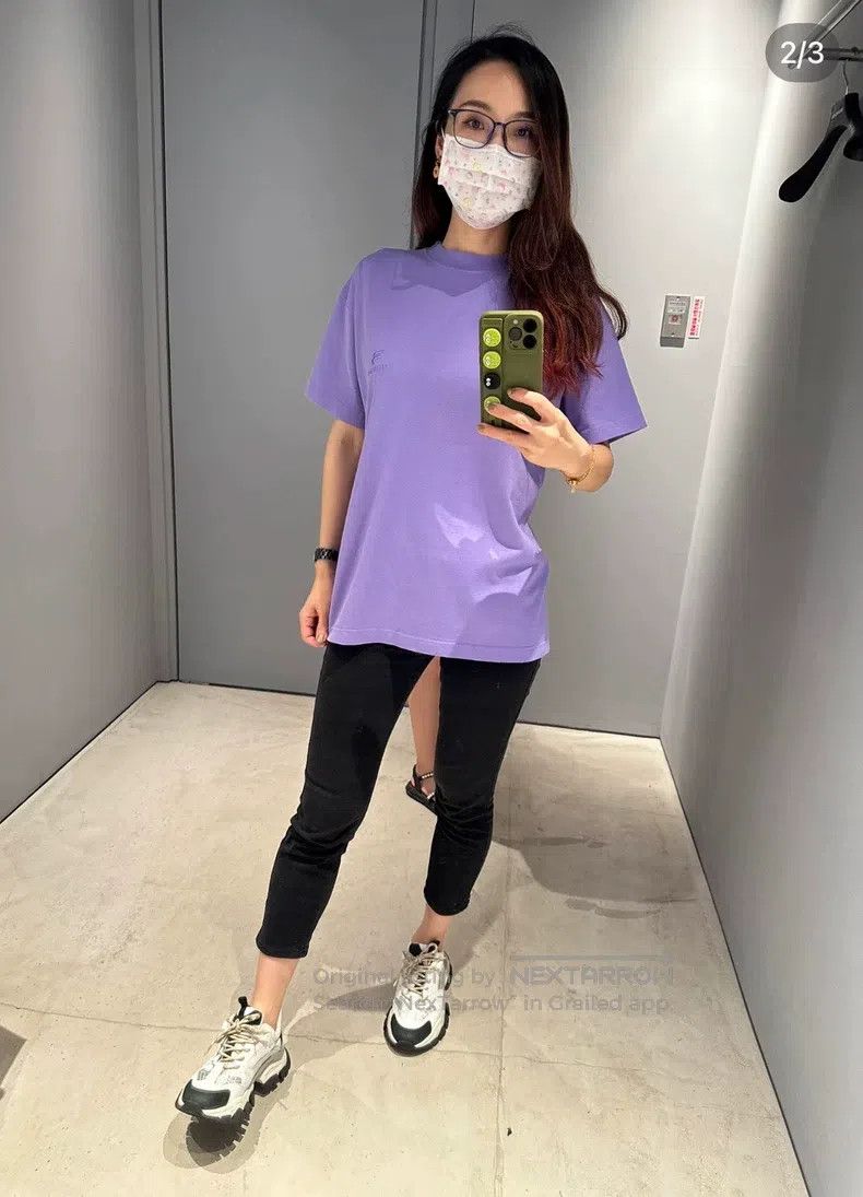 Balenciaga Balenciaga Logo Lettering Printed Short Sleeve T-Shirt Loo Size US S / EU 44-46 / 1 - 7 Thumbnail