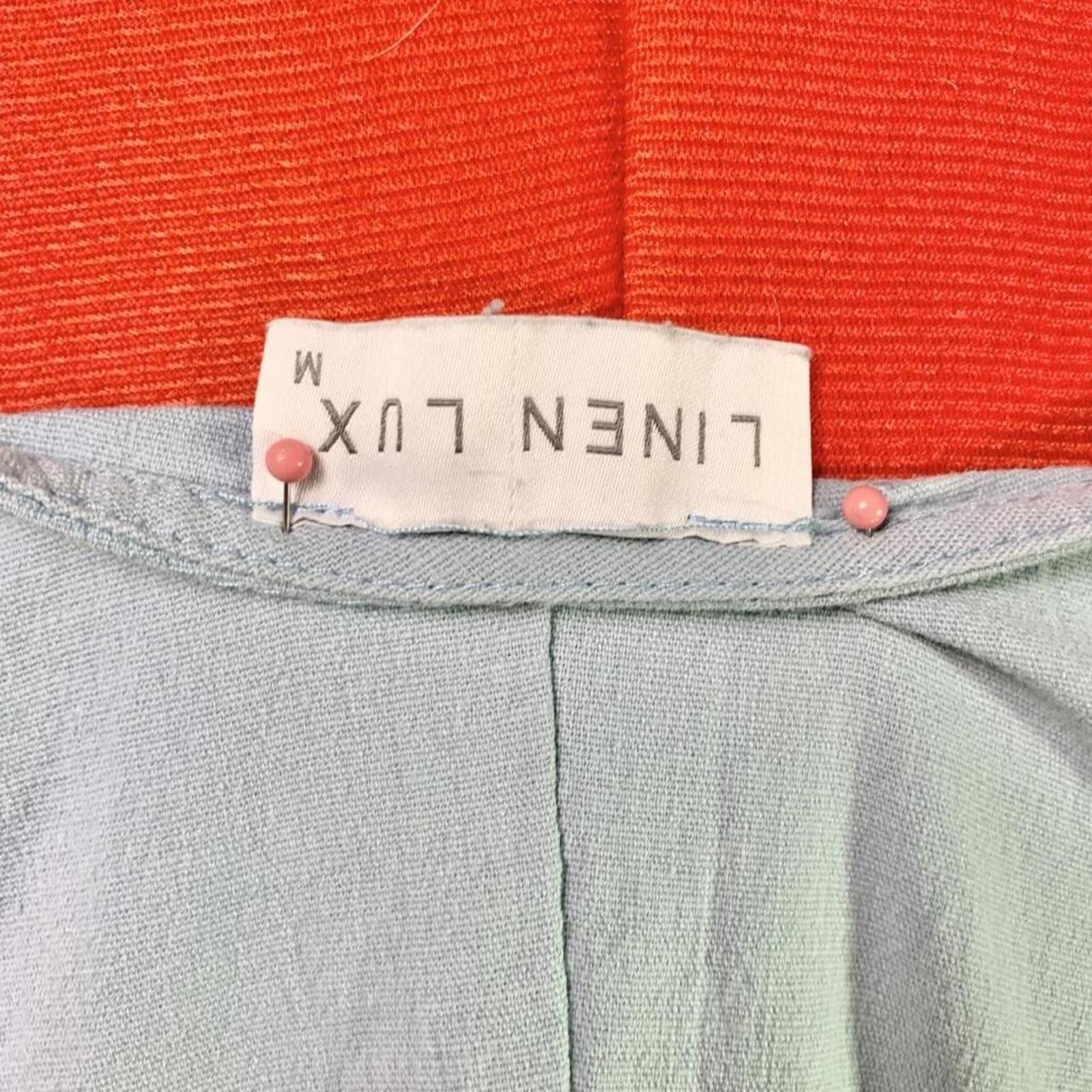 Other Linen preppy sky blue button up maxi dress! Size M / US 6-8 / IT 42-44 - 5 Thumbnail