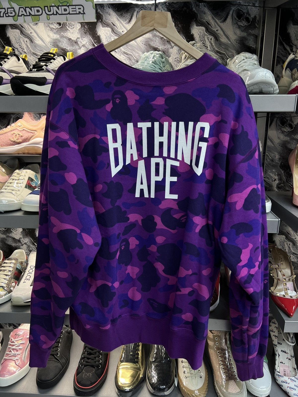 Bape Bape 4Way Relaxed Fit Crewneck Size US XL / EU 56 / 4 - 14 Thumbnail