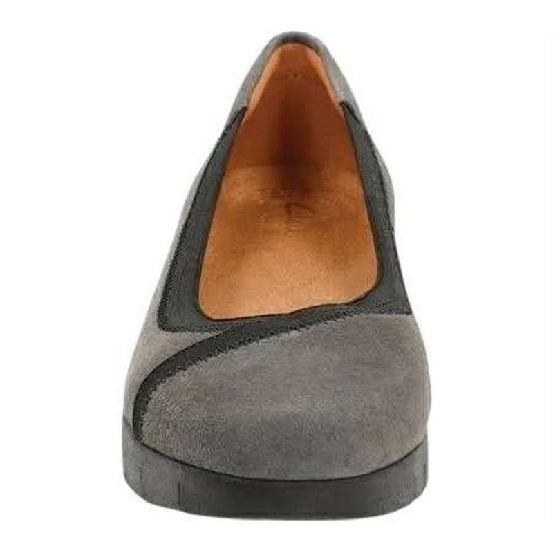 Clarks NEW Clarks Artisan Daelyn Hill Gray Slip on Wedge Shoe Sz 8 Size US 8 / IT 38 - 4 Thumbnail