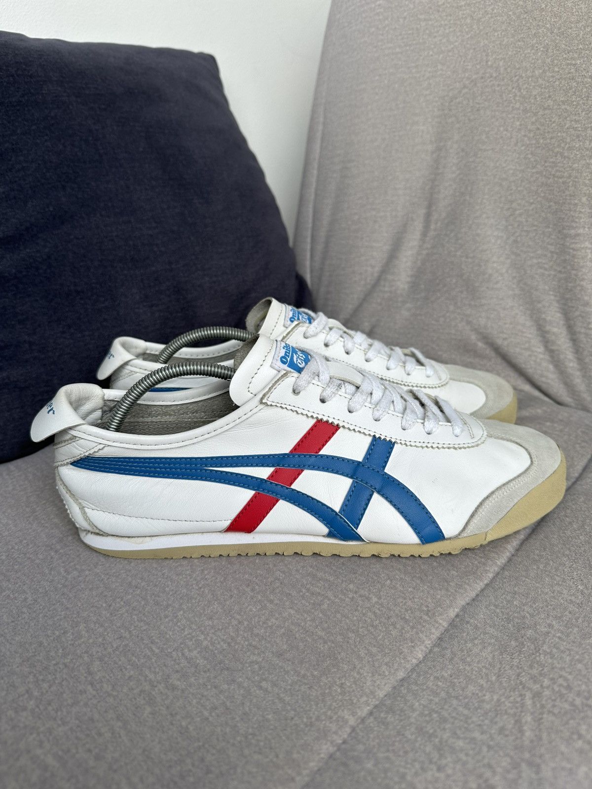 Asics Vintage Shoes Onitsuka Tiger Mexico 66 Kill Bill Asics Rare Size US 8.5 / EU 41-42 - 2 Thumbnail