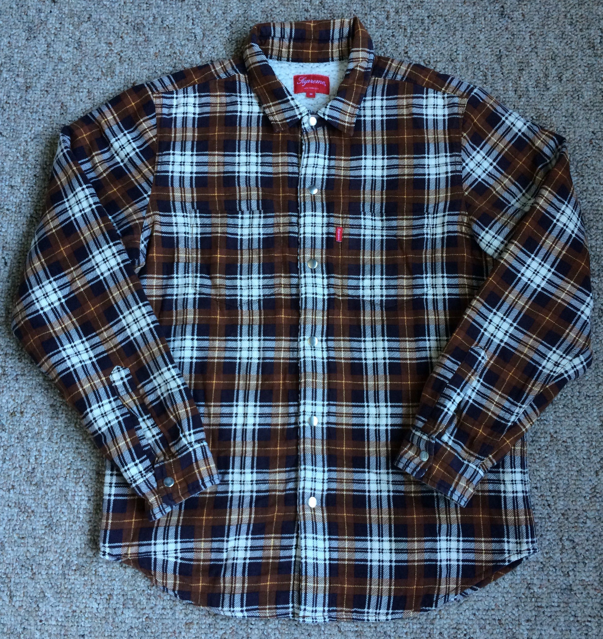 Supreme Supreme SS24 Loose Fit Mini Plaid SS Shirt | Grailed
