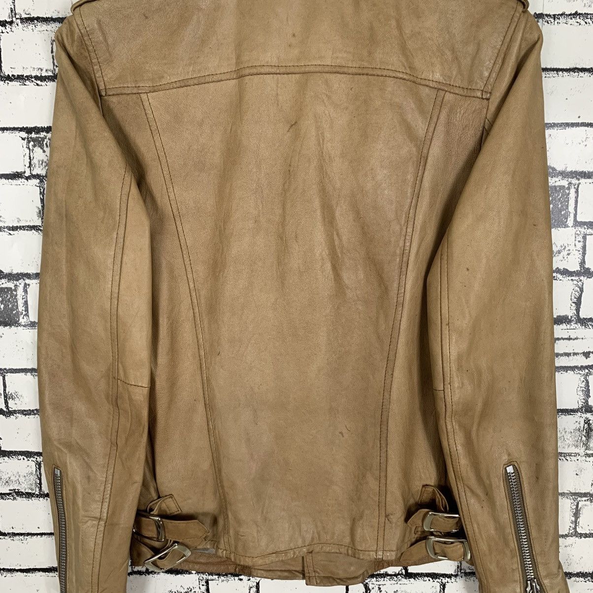 Vanquish × Vintage Vintage Vanquish Tokyo Japan Double Collar Leather Jacket Size US S / EU 44-46 / 1 - 9 Thumbnail
