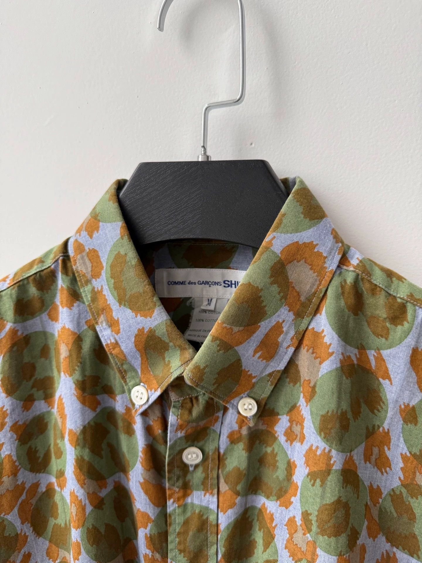 Comme des Garcons CDG SHIRT Rare Graphic Patterned Shirt M Size US M / EU 48-50 / 2 - 4 Thumbnail