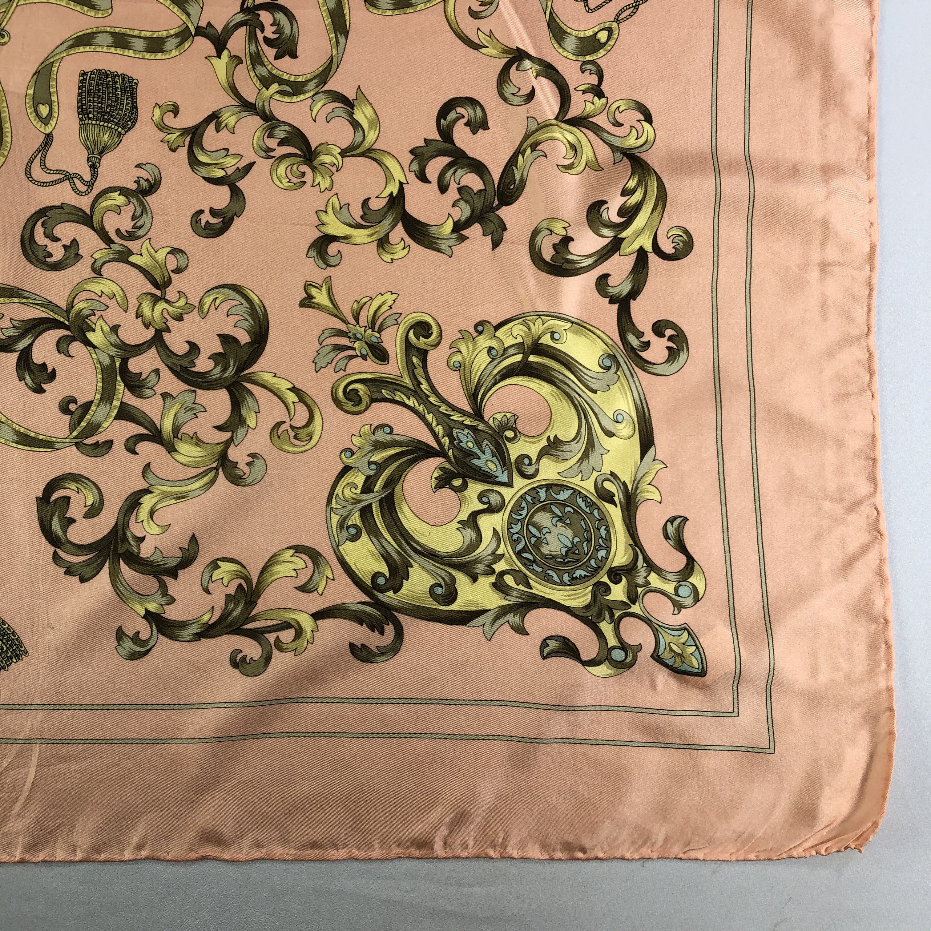 Vintage Vintage Silk Scarf Size ONE SIZE - 3 Thumbnail