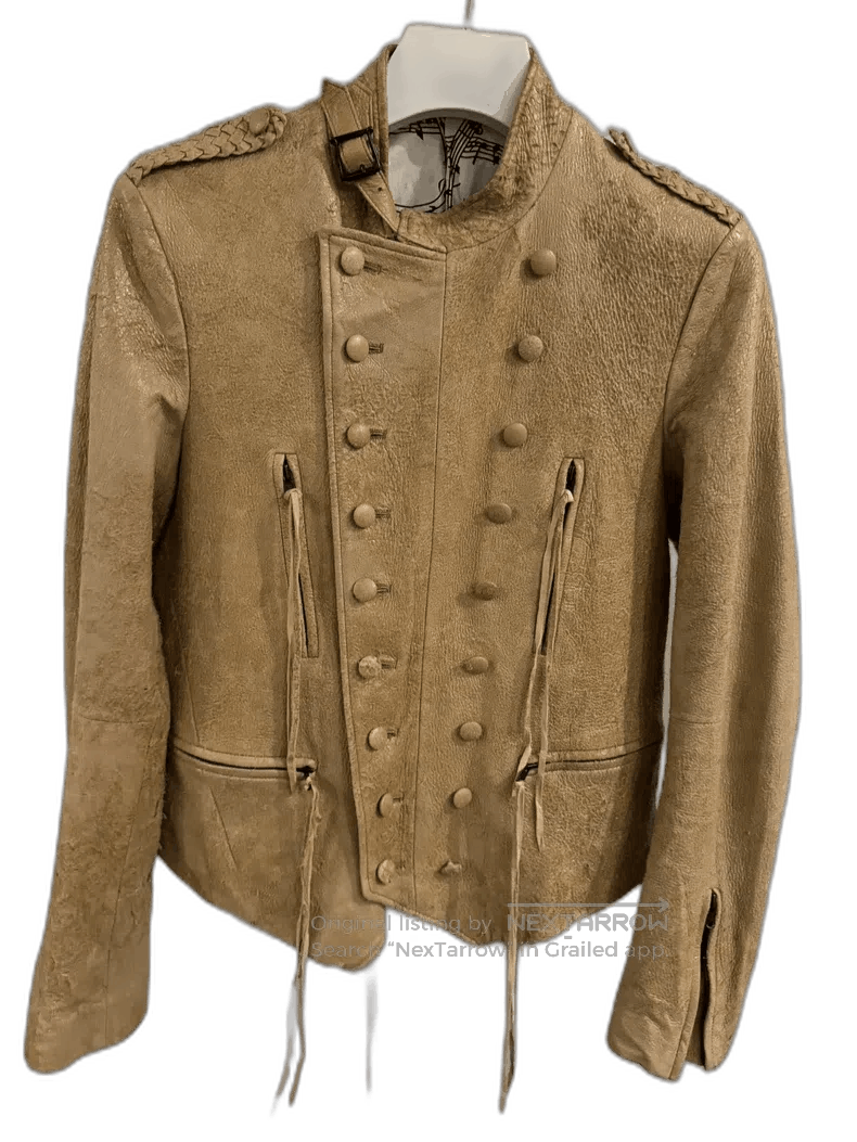 Number (N)ine Number (n)ine Distressed Leather Jacket. Size US M / EU 48-50 / 2 - 1 Thumbnail