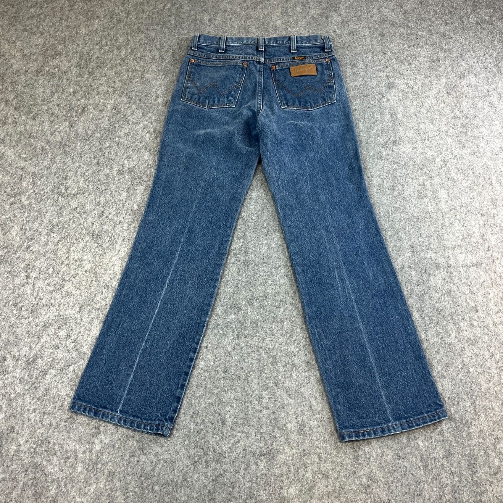 Wrangler VINTAGE Wrangler Womens Jeans Straight 29 30 UK10 High Waist Blue 936DEN Cowgirl Jeans Wrangler 936 Womens Blue 29 30 UK10 Medieval-style? Size 32" / US 10 / IT 46 - 2 Thumbnail