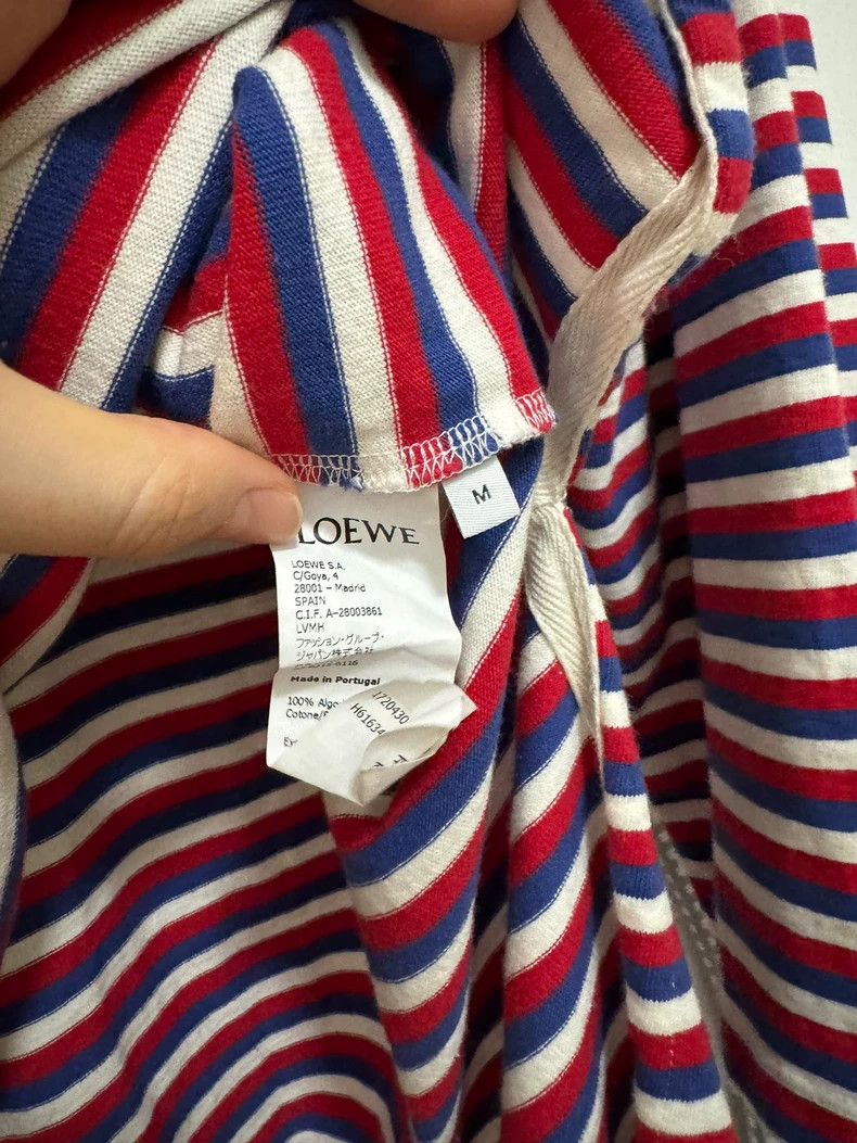 Loewe loewe Striped hooded short sleeves 2504-Nextarrow Size US M / EU 48-50 / 2 - 6 Thumbnail