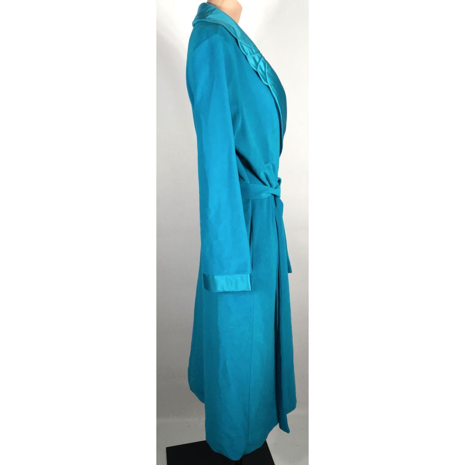 Vintage VINTAGE Lorraine Nightgown Robe Set Blue Nylon L Adults Women Size ONE SIZE - 7 Thumbnail