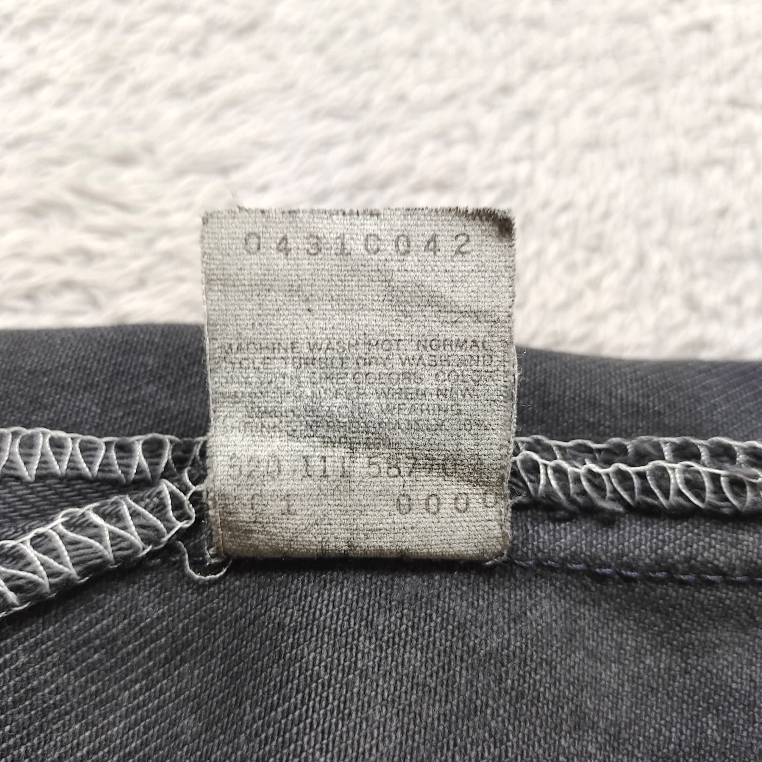 Levi's Vintage 90s Levi’s 501 Overdyed Black Patched Knees Charcoal Size US 30 / EU 46 - 18 Thumbnail