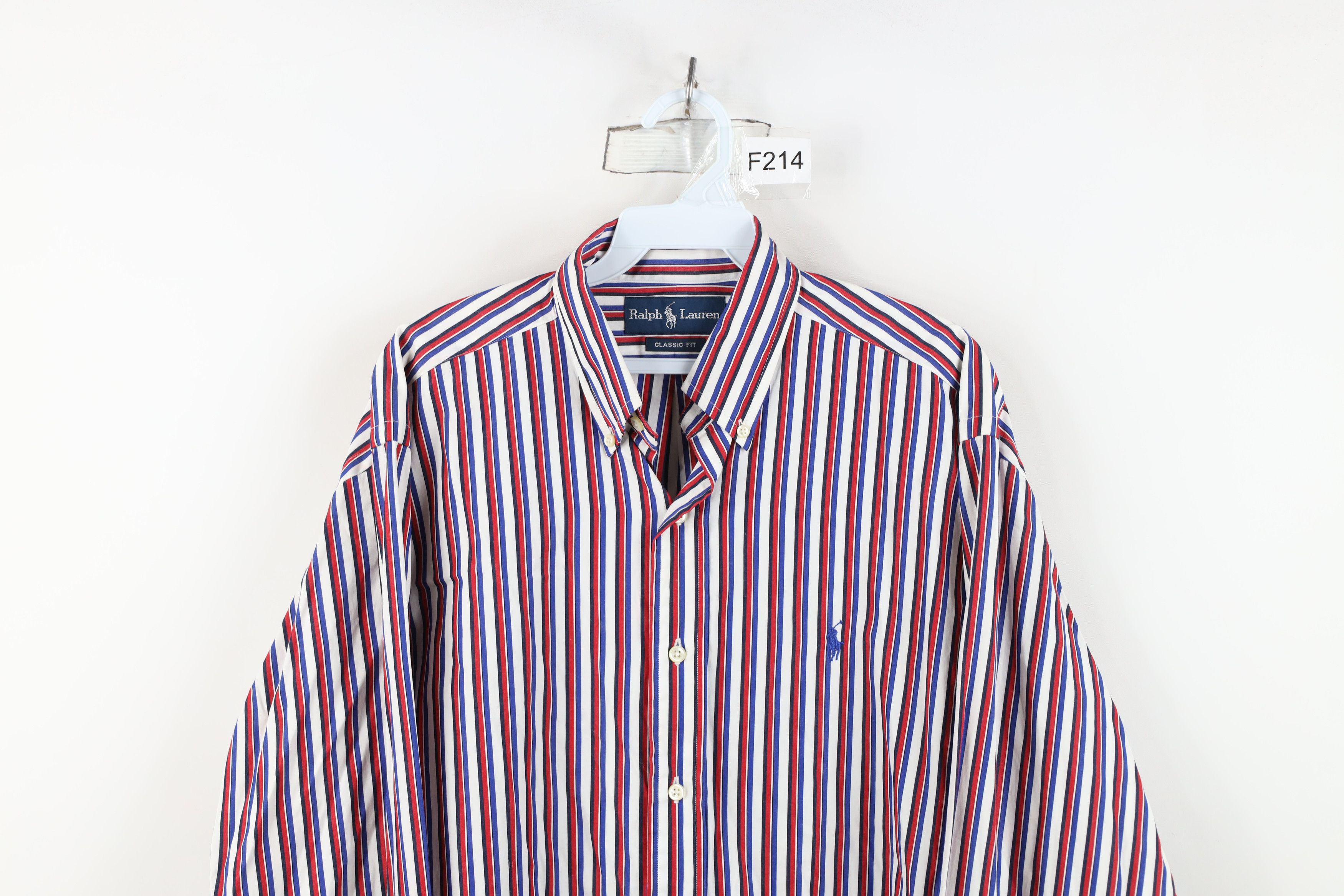 Polo Ralph Lauren Vintage 90s Ralph Lauren Collared Button Down Shirt Cotton Size US M / EU 48-50 / 2 - 2 Thumbnail