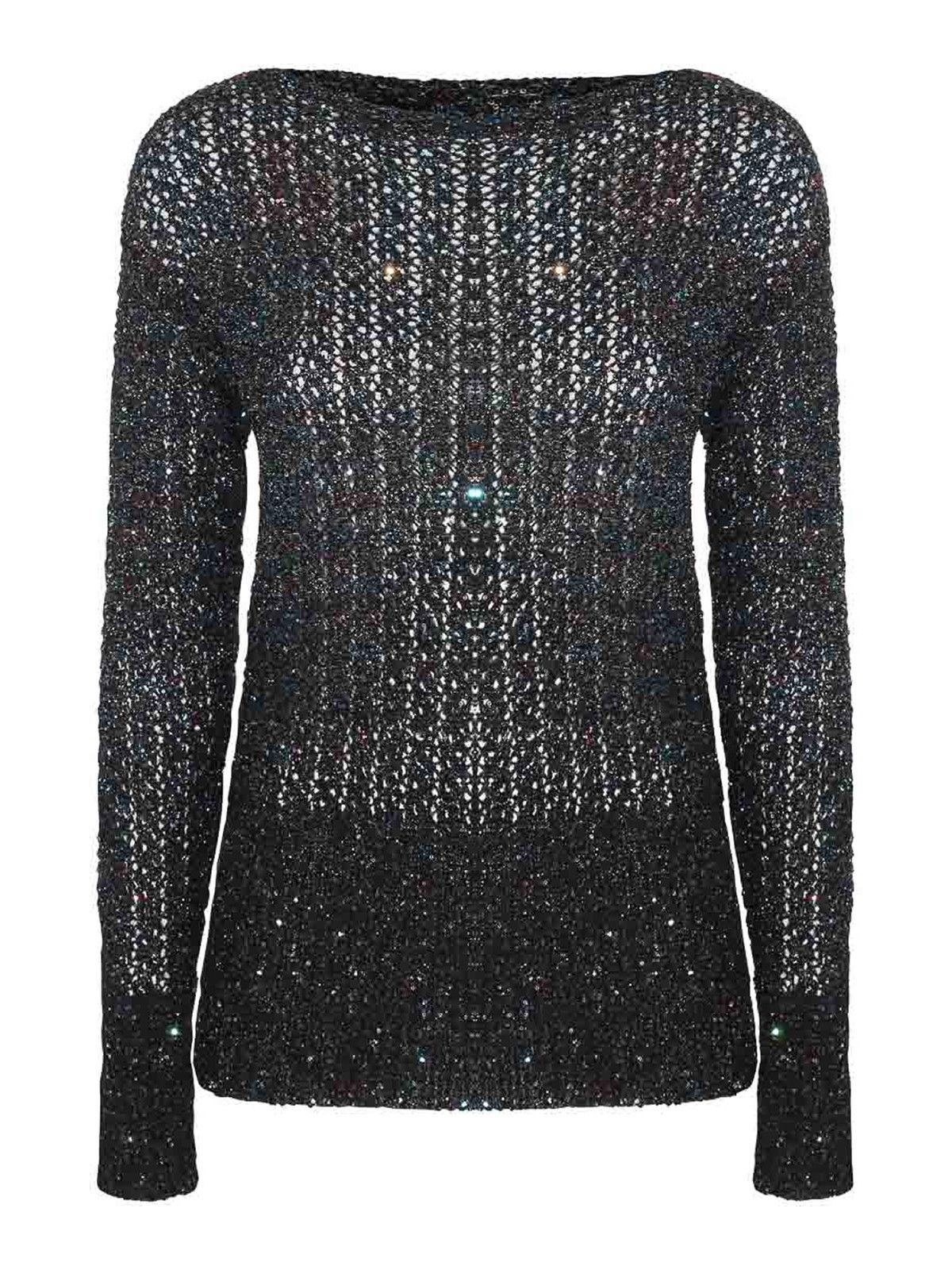 Maison Margiela o1y0625 Sweater in Black Size S / US 4 / IT 40 - 1 Thumbnail