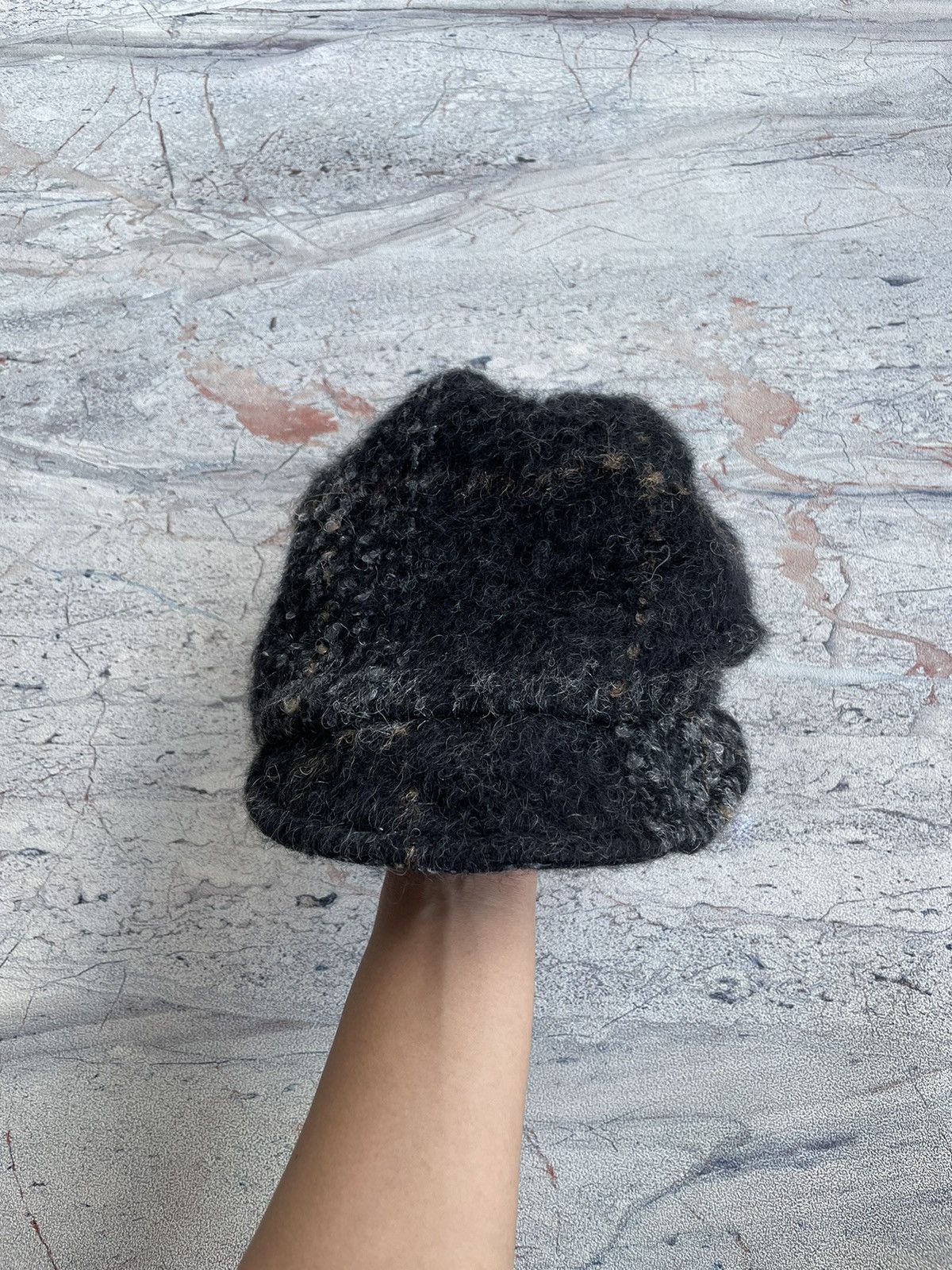 CA4LA × Japanese Brand CA4LA Mohair Wool Blend Beanie Hat Size ONE SIZE - 3 Thumbnail
