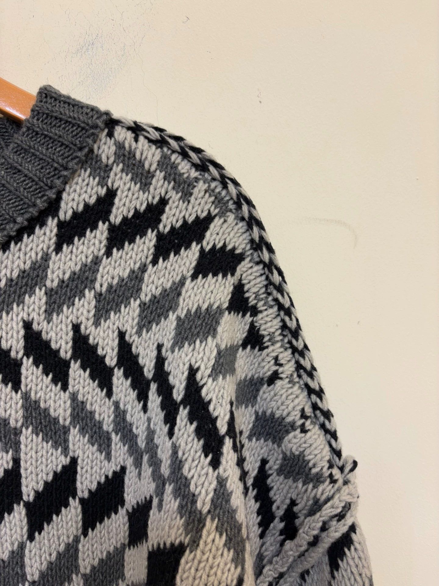 Other blanc ym double-faced oversized knit sweater (M) Size US M / EU 48-50 / 2 - 9 Thumbnail