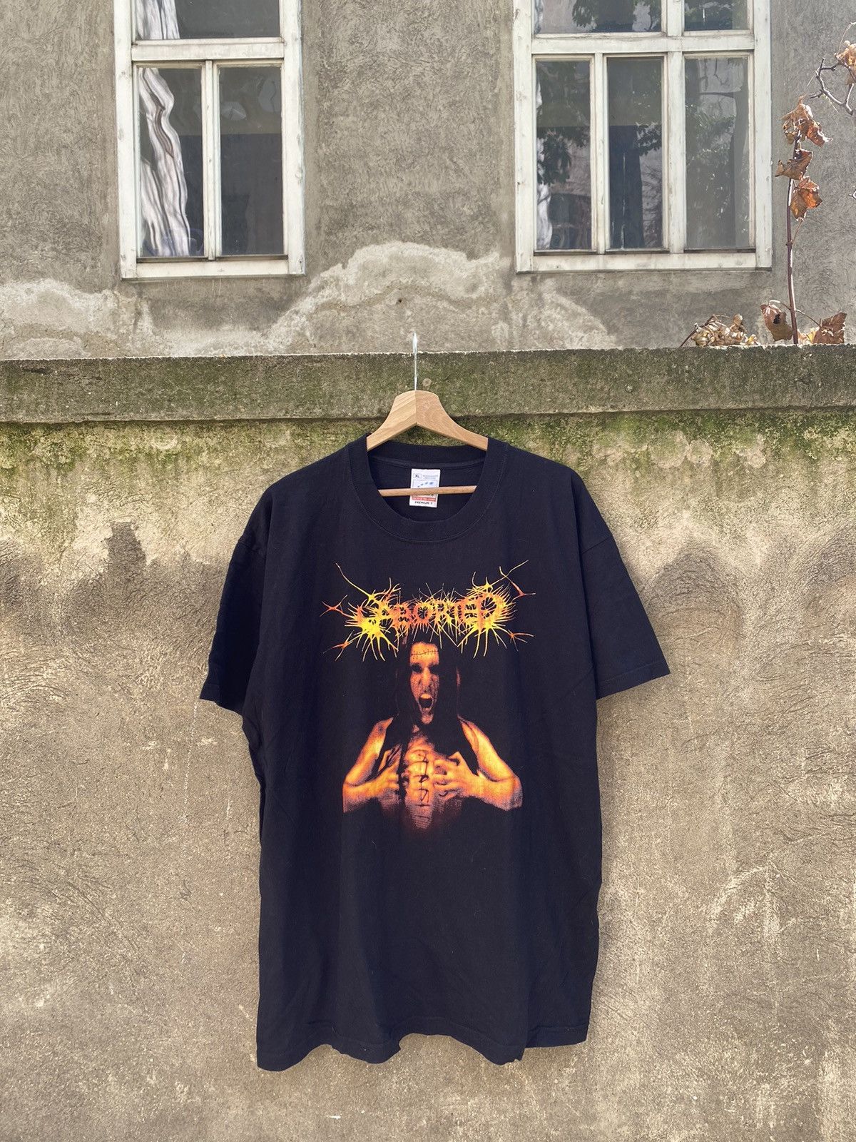 Vintage Vintage Aborted Mankind Created To Kill Death Metal Tee Size US XL / EU 56 / 4 - 1 Thumbnail