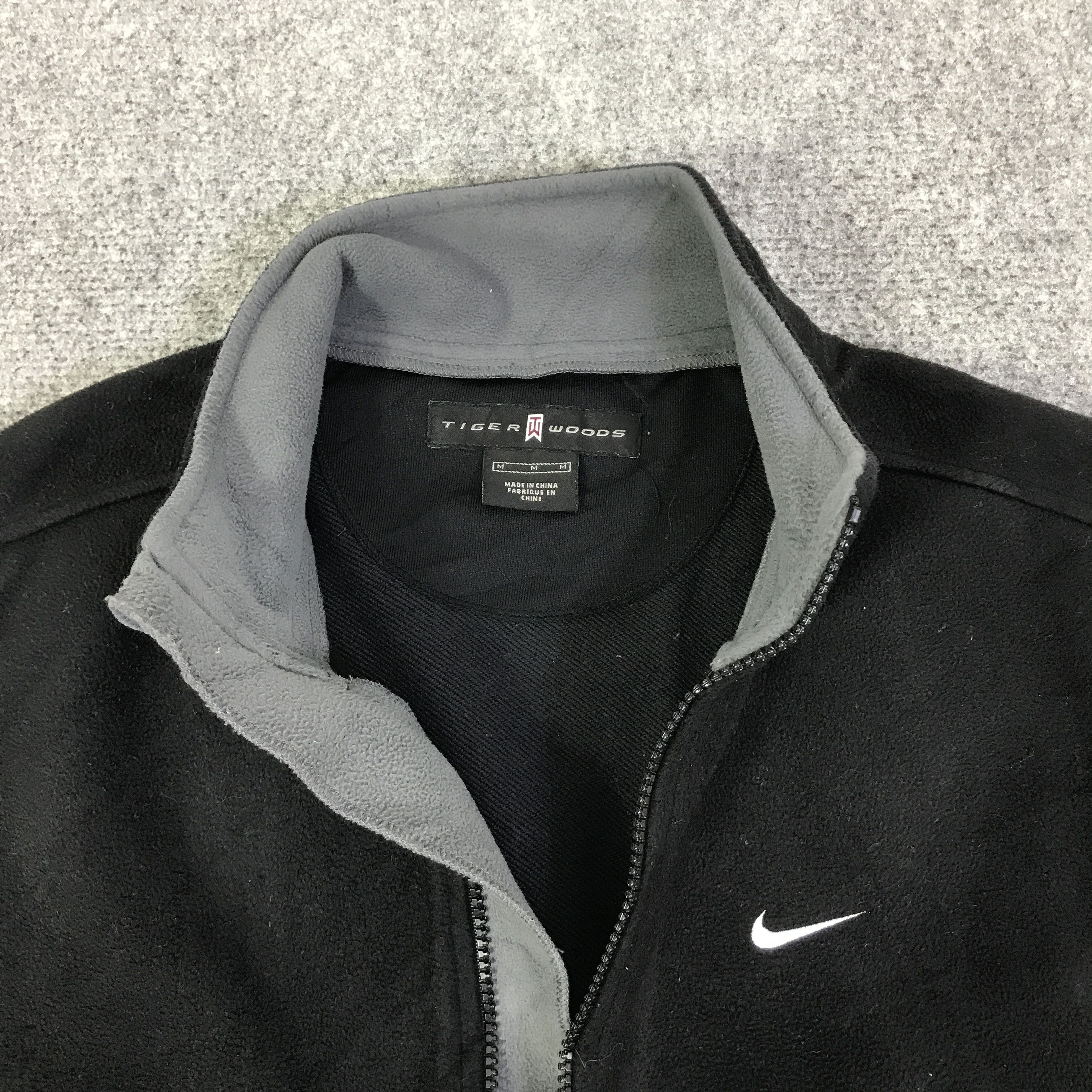 Nike × Tiger Woods Vintage Tiger woods x nike Fleece vest Size US M / EU 48-50 / 2 - 7 Thumbnail