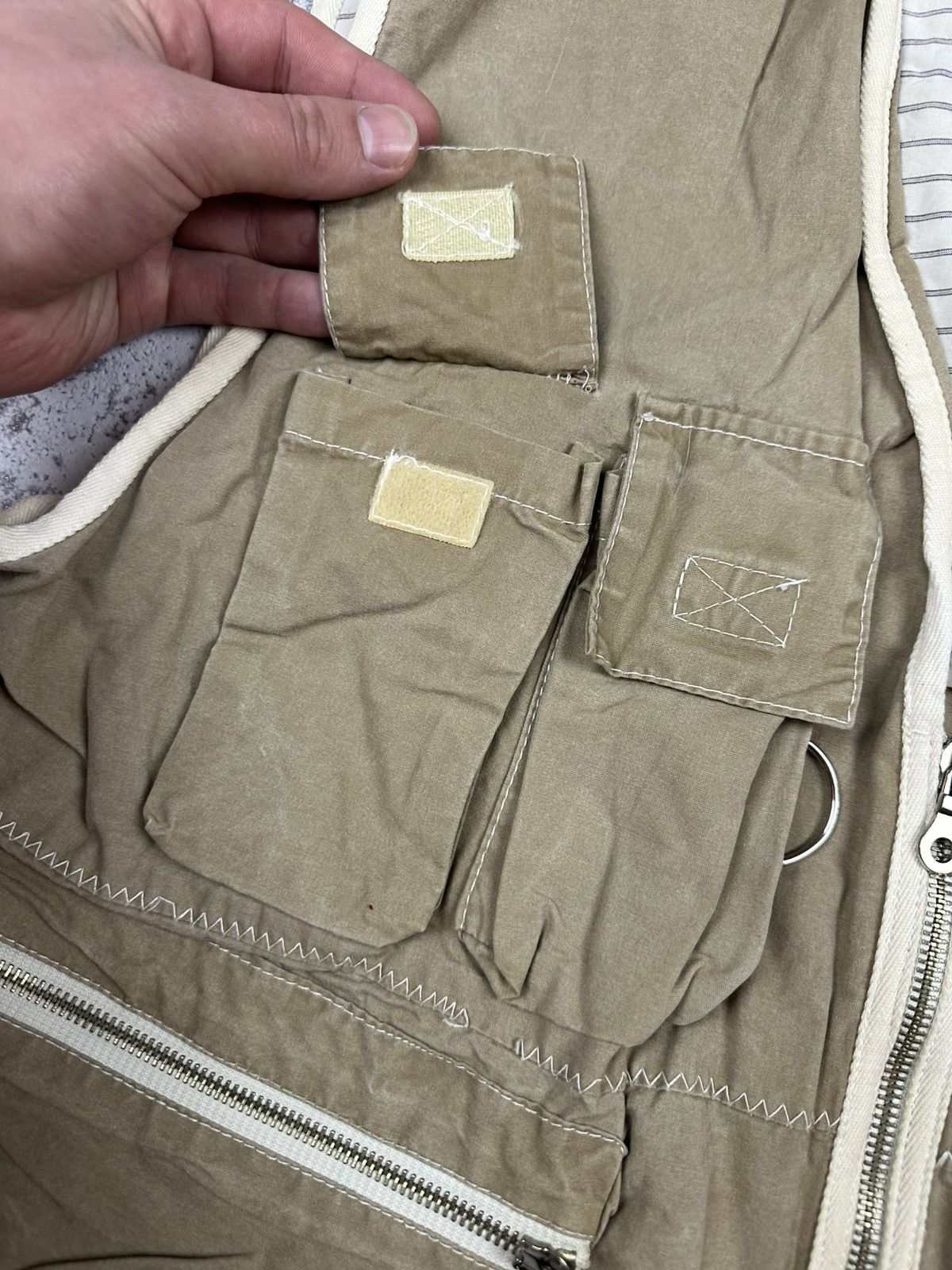 Japanese Brand Vintage Harby Utility Fishing Vest Multi Pocket Size US M / EU 48-50 / 2 - 9 Thumbnail