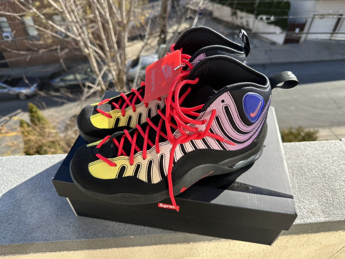 Pre-owned Nike X Supreme Nike Air Bakin 2023 Shoes In Black