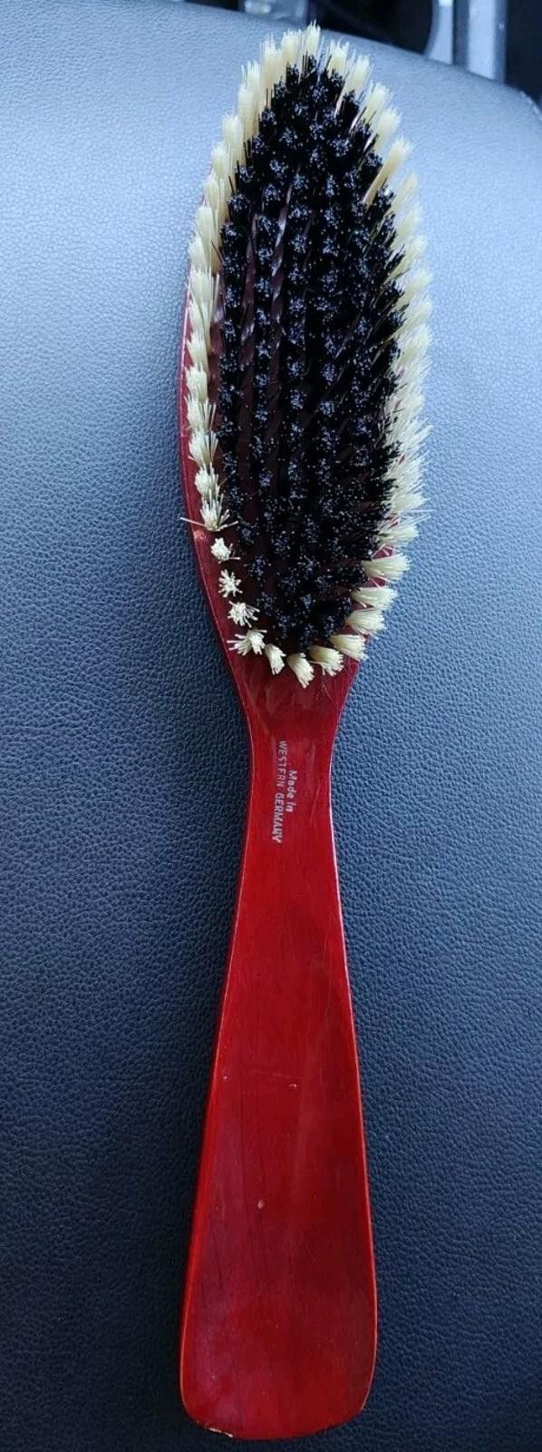 The Unbranded Brand Vintage Shoe Brush/Horn Soft Bristle Made in Western Germany Size ONE SIZE - 1 Thumbnail