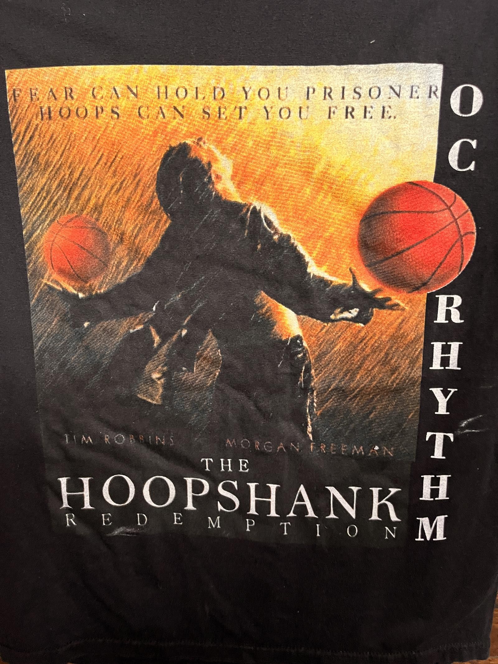 Fruit Of The Loom The Hoopshank Redemption T-shirt Basketball Shawshank Movie Size US S / EU 44-46 / 1 - 3 Thumbnail