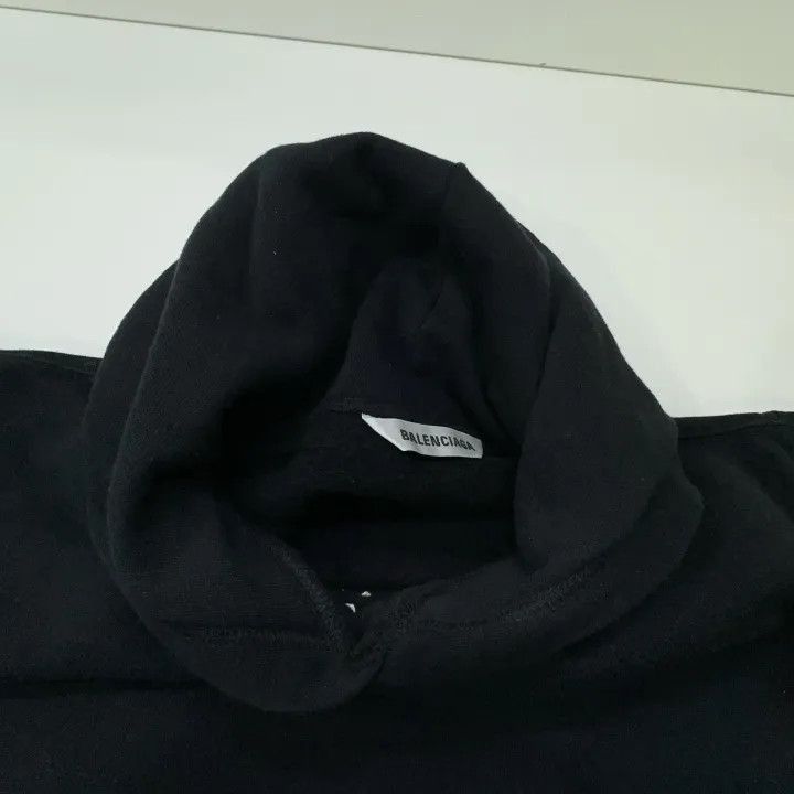 Balenciaga Balenciaga Logo Embroidered Hoodie for Women 0079-2507 Size S / US 4 / IT 40 - 5 Thumbnail