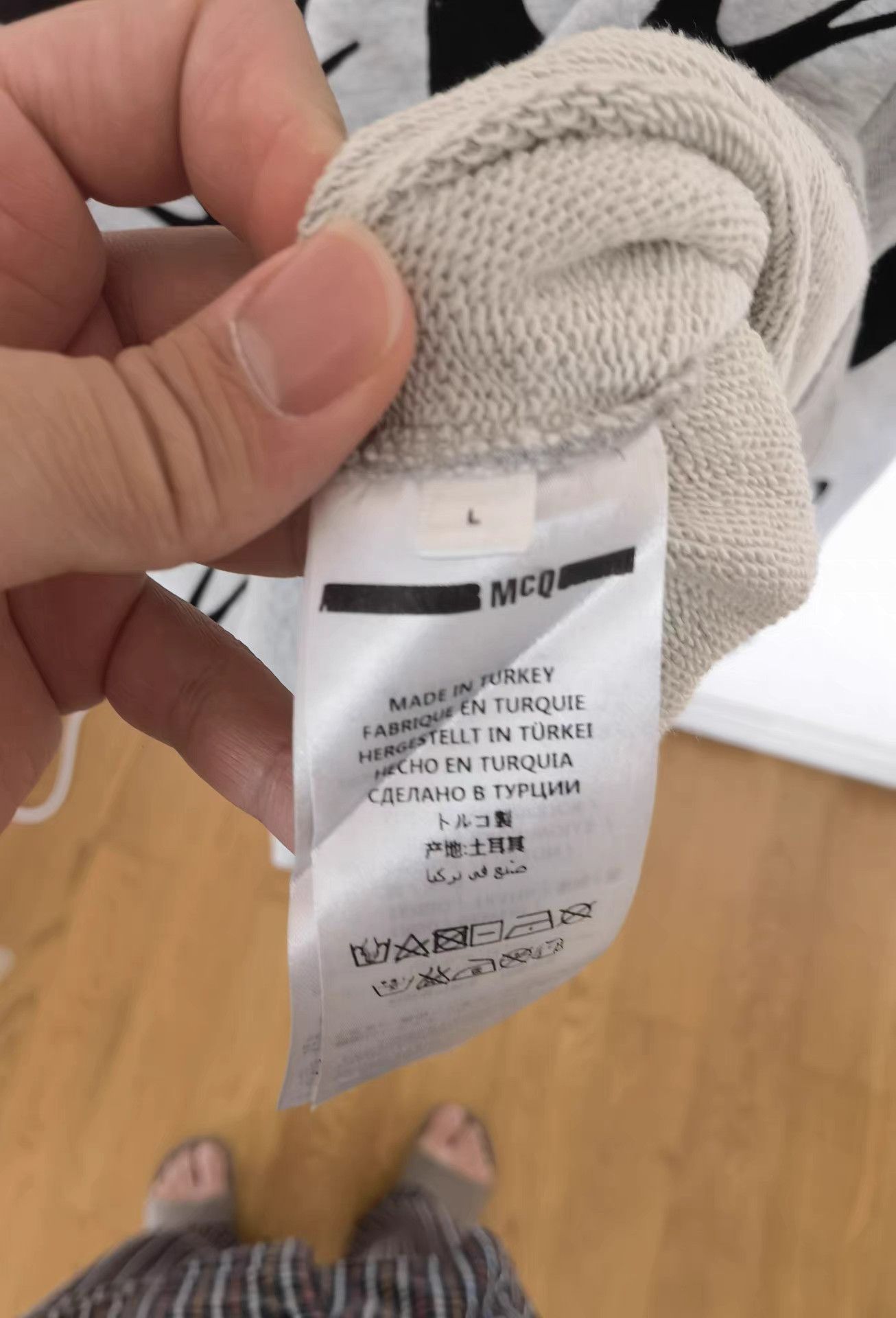 MCQ MCQ Sweatshirt K17 Size US L / EU 52-54 / 3 - 3 Thumbnail