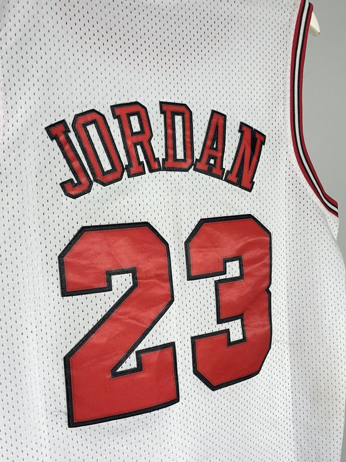 NBA #23 Jordan Chicago Bulls Mitchell Ness NBA Jersey Size US M / EU 48-50 / 2 - 8 Thumbnail