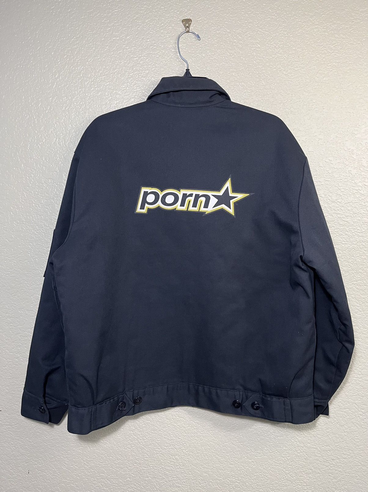 Vintage Vintage Porn Star Logo Work Jacket 90s Size US L / EU 52-54 / 3 - 2 Thumbnail