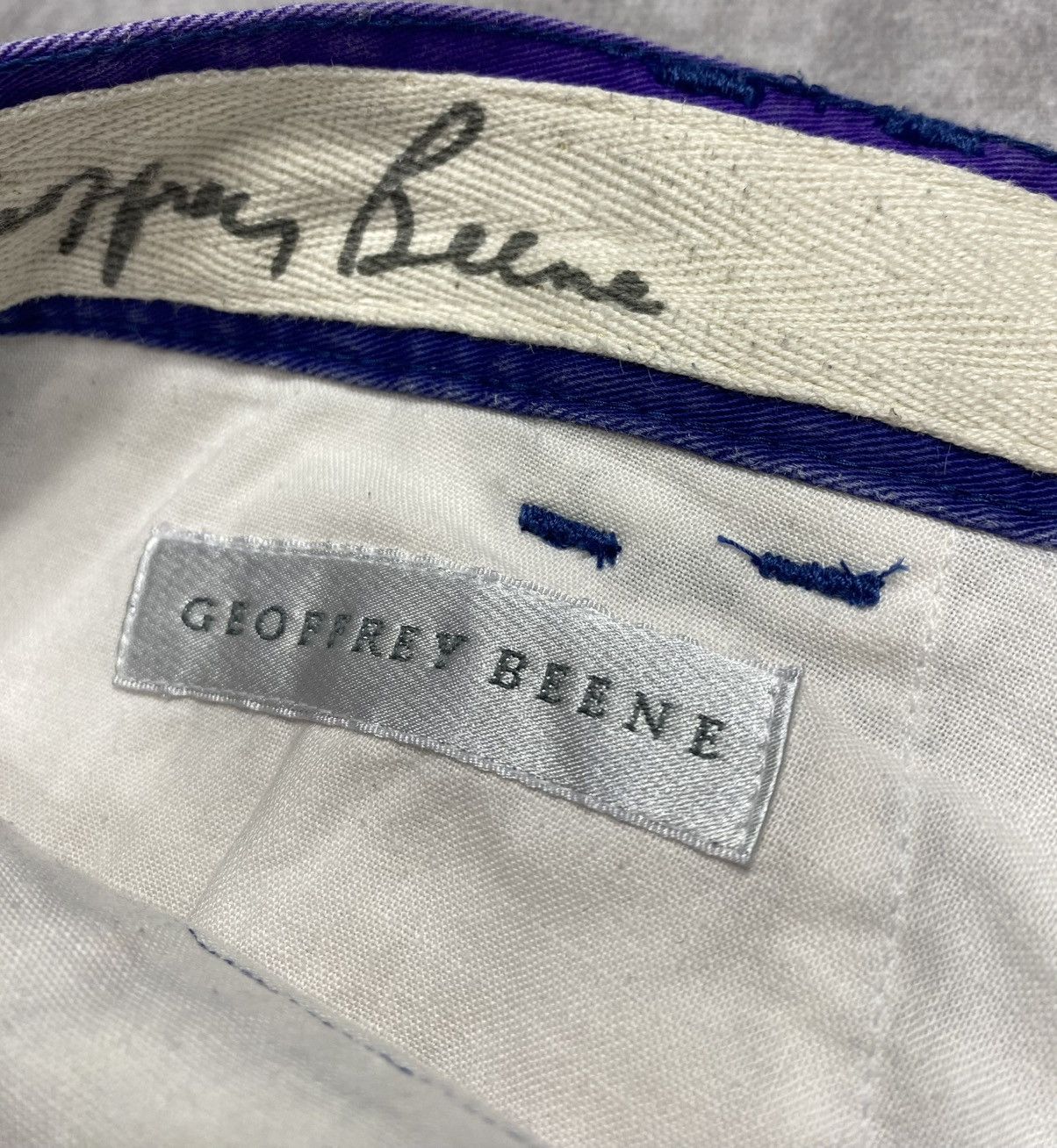 Vintage 90’s Vintage Geoffrey Beene Striped Shorts Size US 36 / EU 52 - 4 Thumbnail