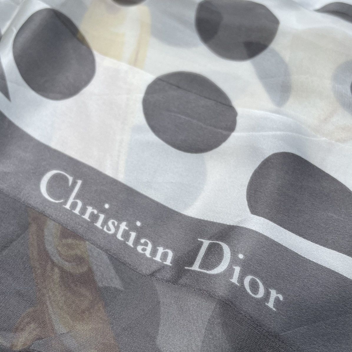Christian Dior Monsieur × Dior Vintage Silk Christian Dior Scarf Size ONE SIZE - 5 Thumbnail