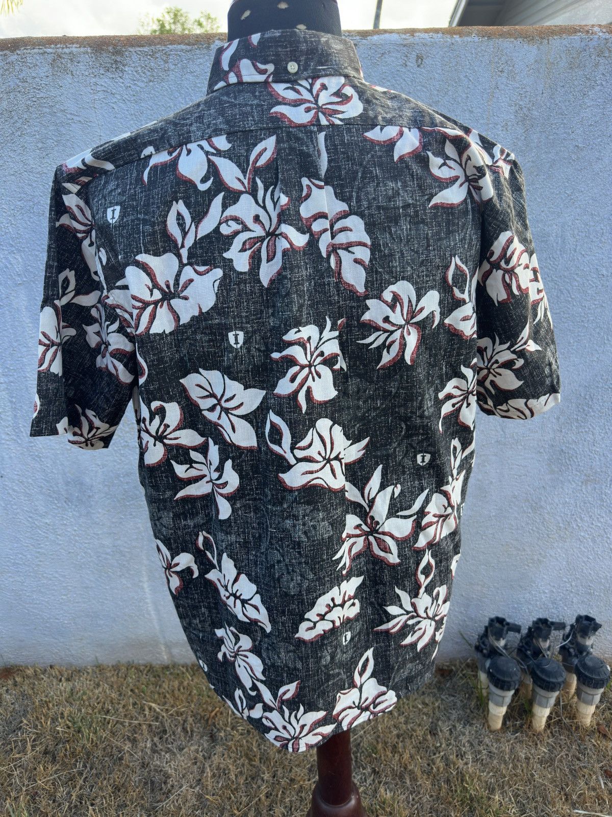 Reyn Spooner Reyn Spooner Iolani School Hawaiian Black/White Men's L Size US L / EU 52-54 / 3 - 2 Thumbnail
